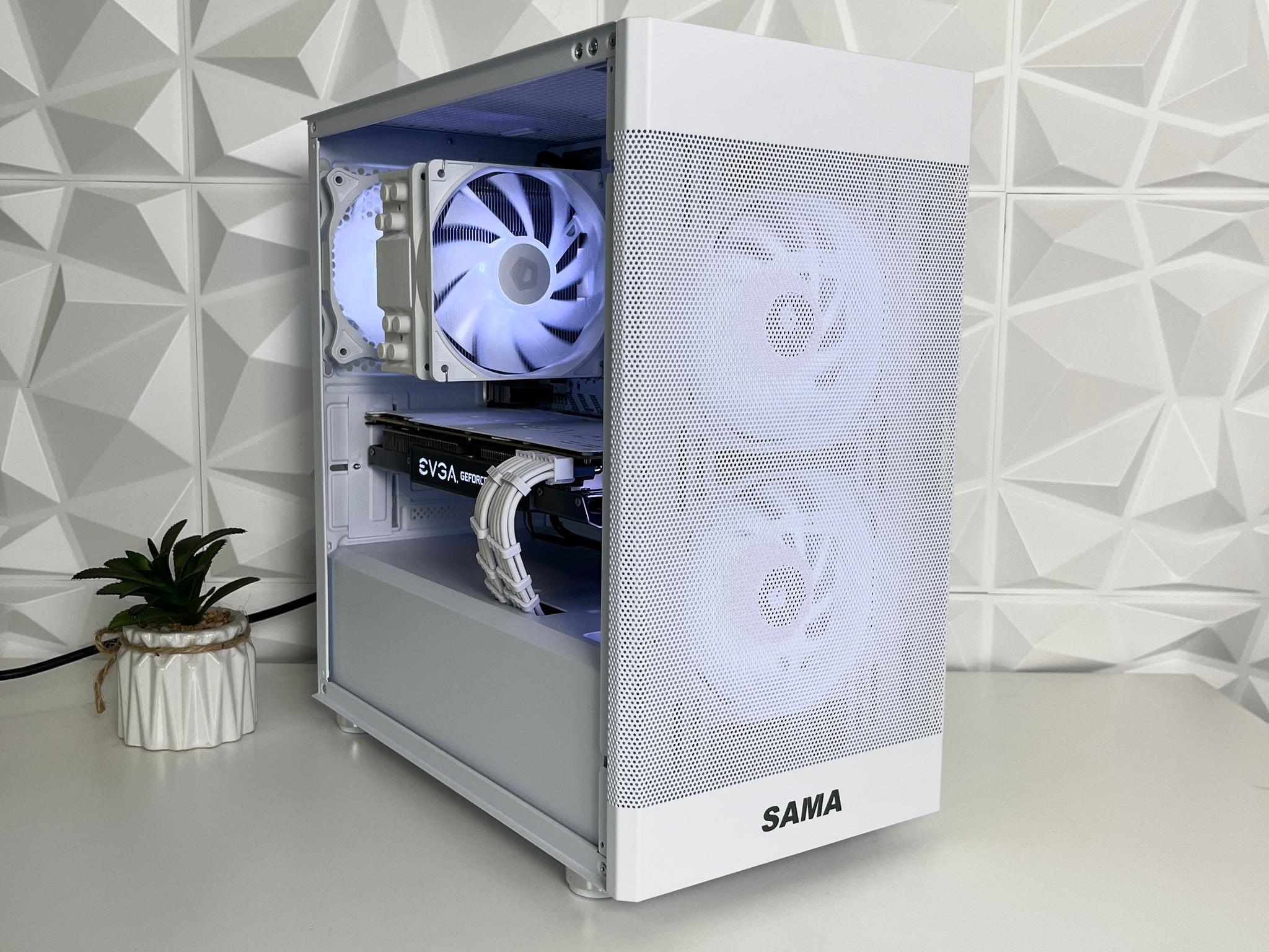 White RGB Gaming PC | Ryzen 5 + GTX 1070 8GB | 16GB