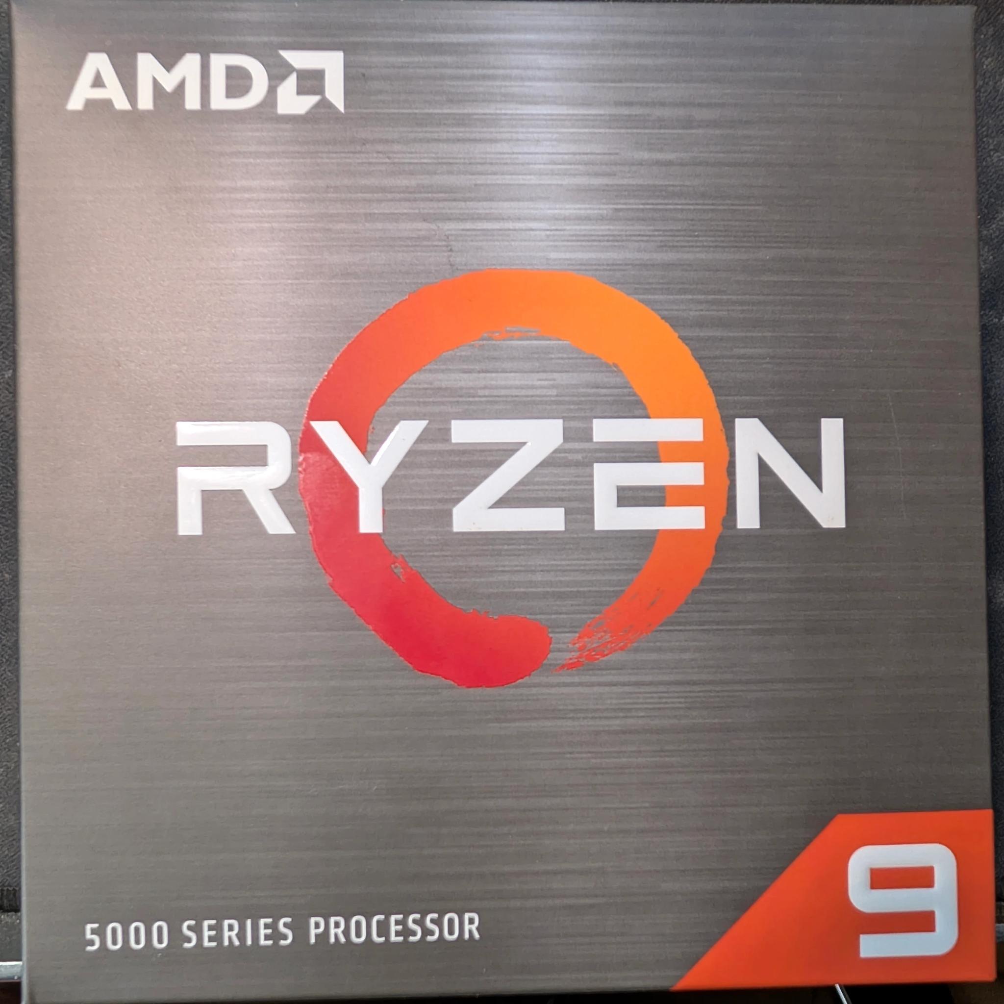 5950x 16 Core 32 Thread unlocked desktop CPU - Used w/box and sticker