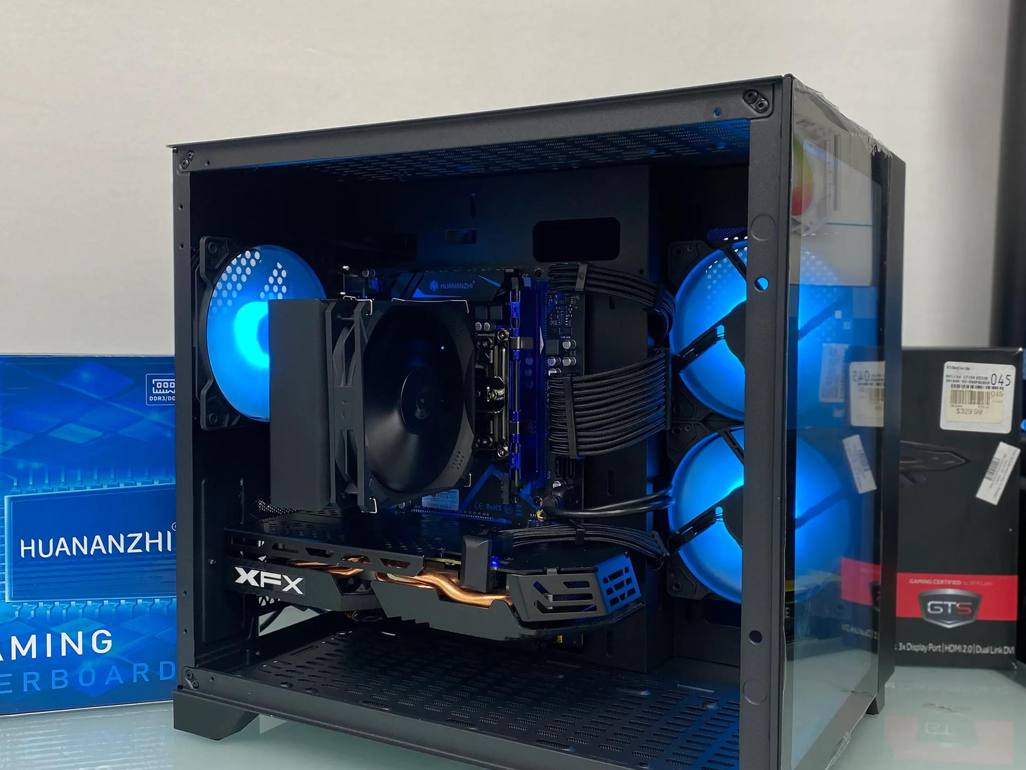 Xeon E5-2670 v3 12C/24T / XFX RX 580 8GB / 32GB DDR4/ 512 GB