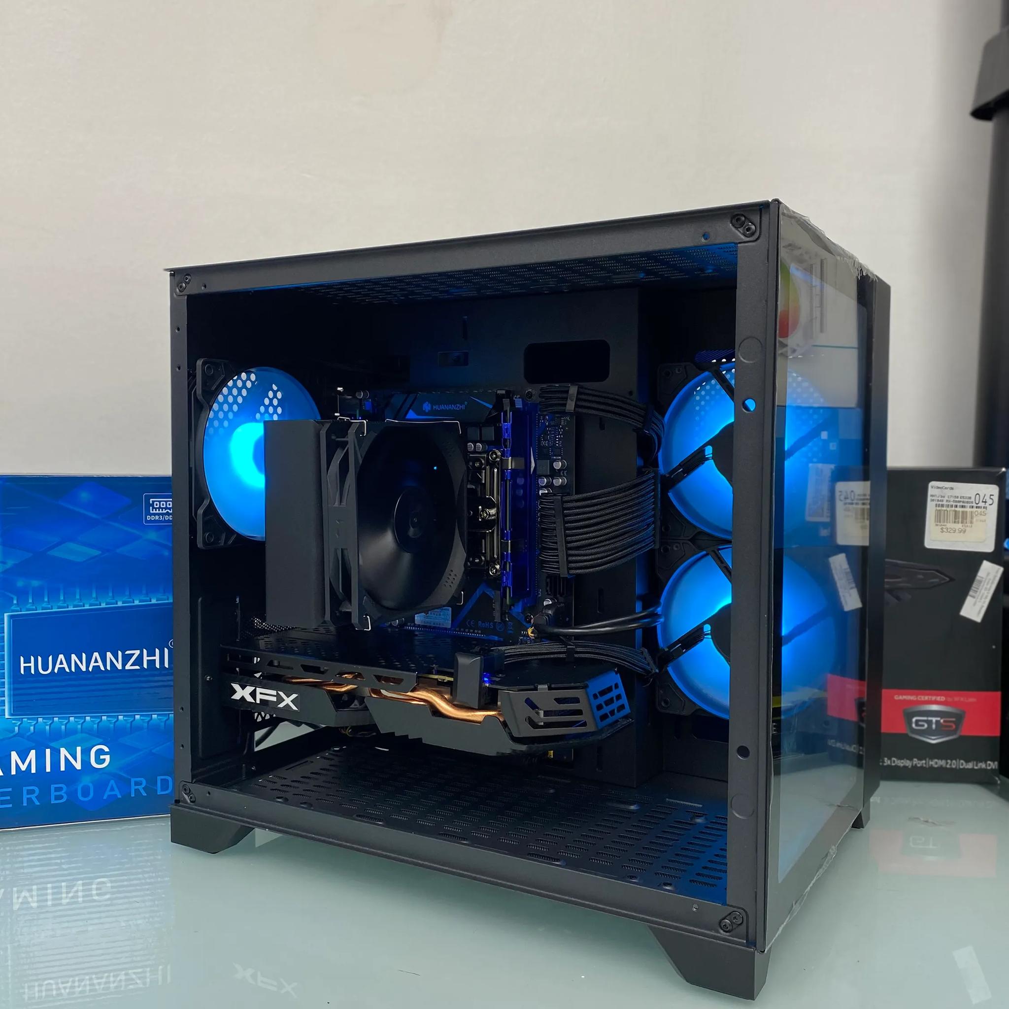Xeon E5-2670 v3 12C/24T / XFX RX 580 8GB / 32GB DDR4/ 512 GB