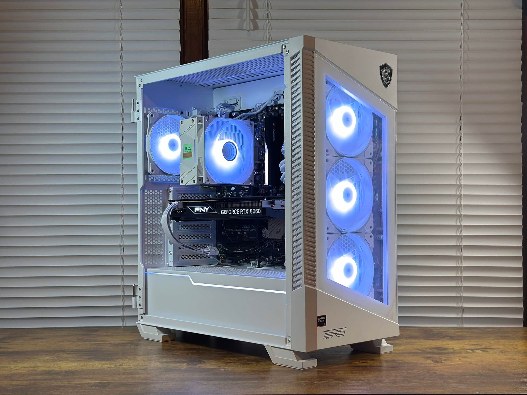 RTX 5060 8GB | Ryzen 5 9600X | 16GB DDR5 | 1TB SSD | Win11 | WIFI | 1080P/1440P Gaming PC