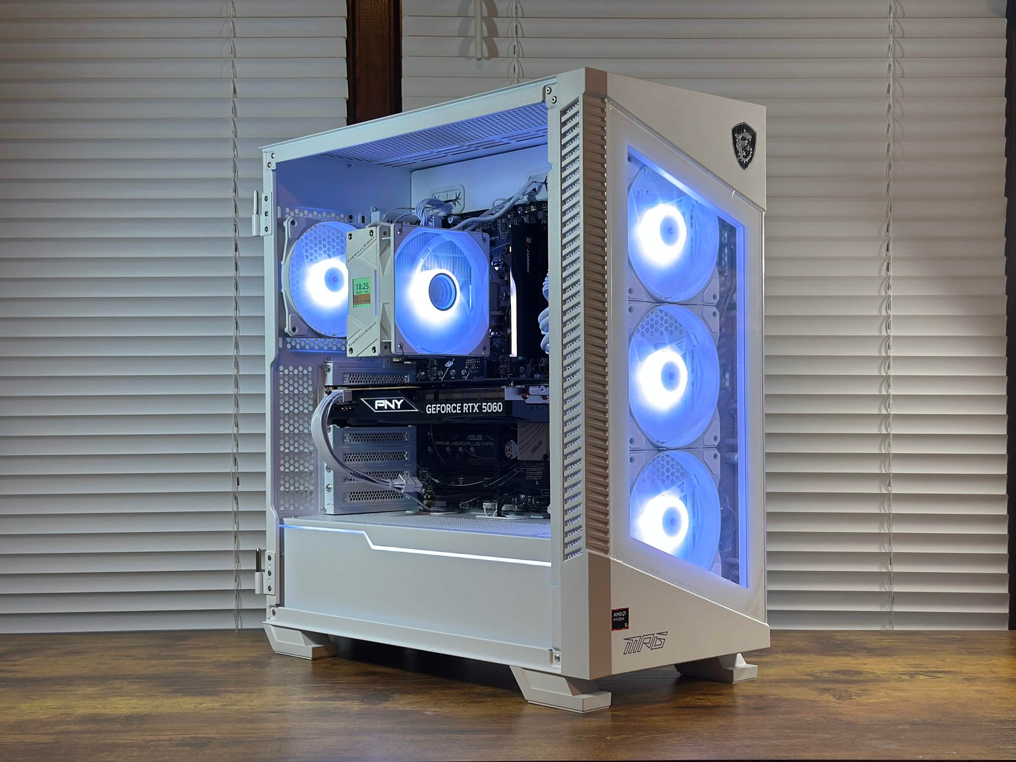 RTX 5060 8GB | Ryzen 5 9600X | 16GB DDR5 | 1TB SSD | Win11 | WIFI | 1080P/1440P Gaming PC