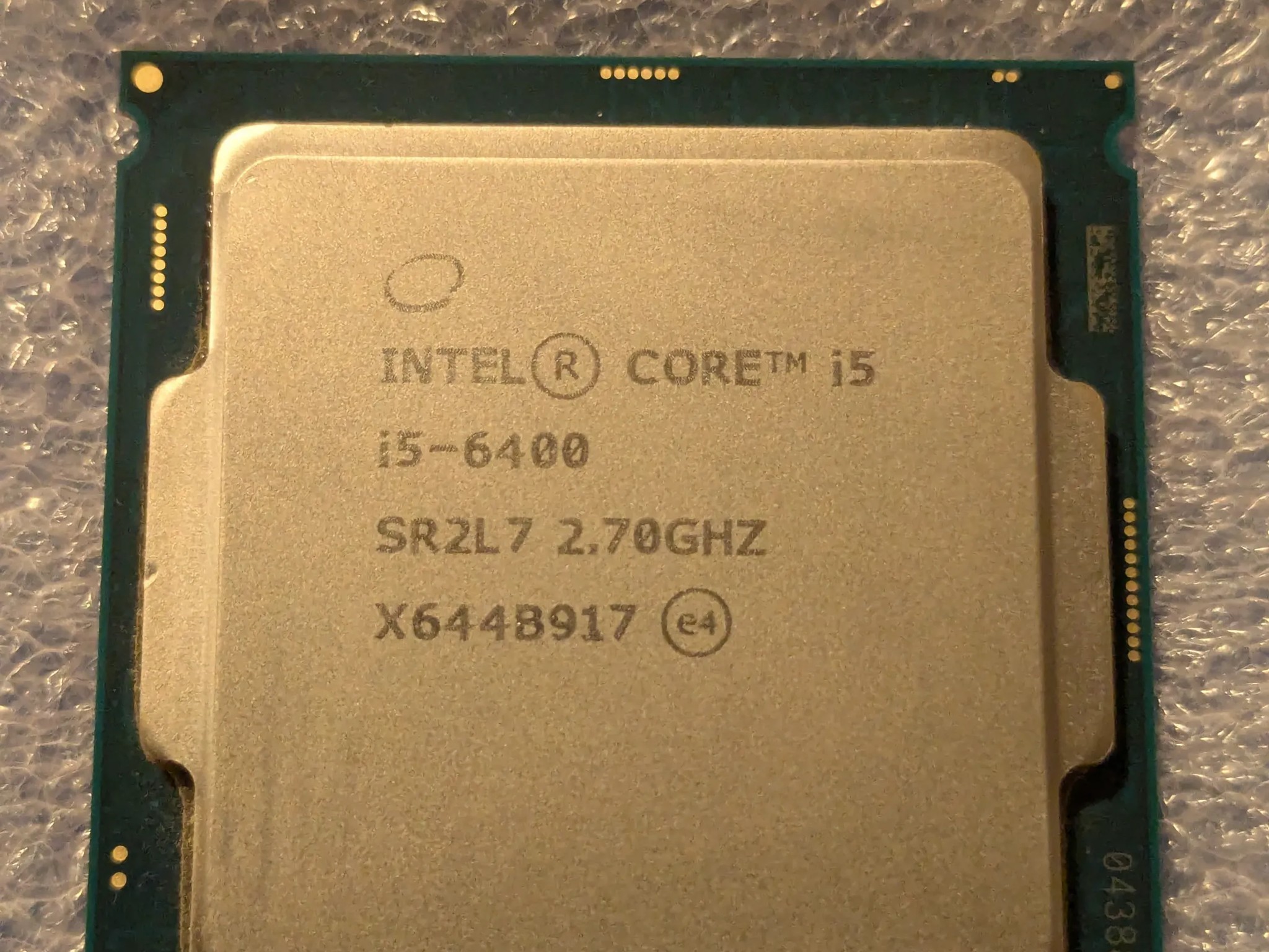 Intel i5-6400 CPU