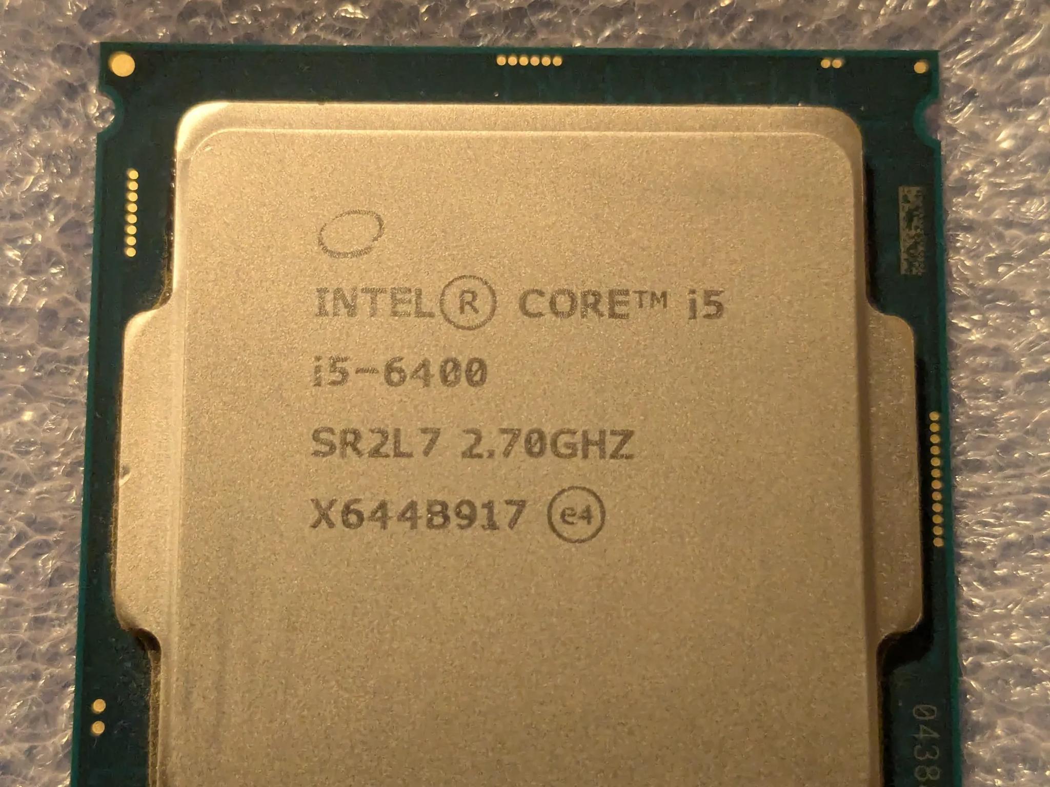 Intel i5-6400 CPU