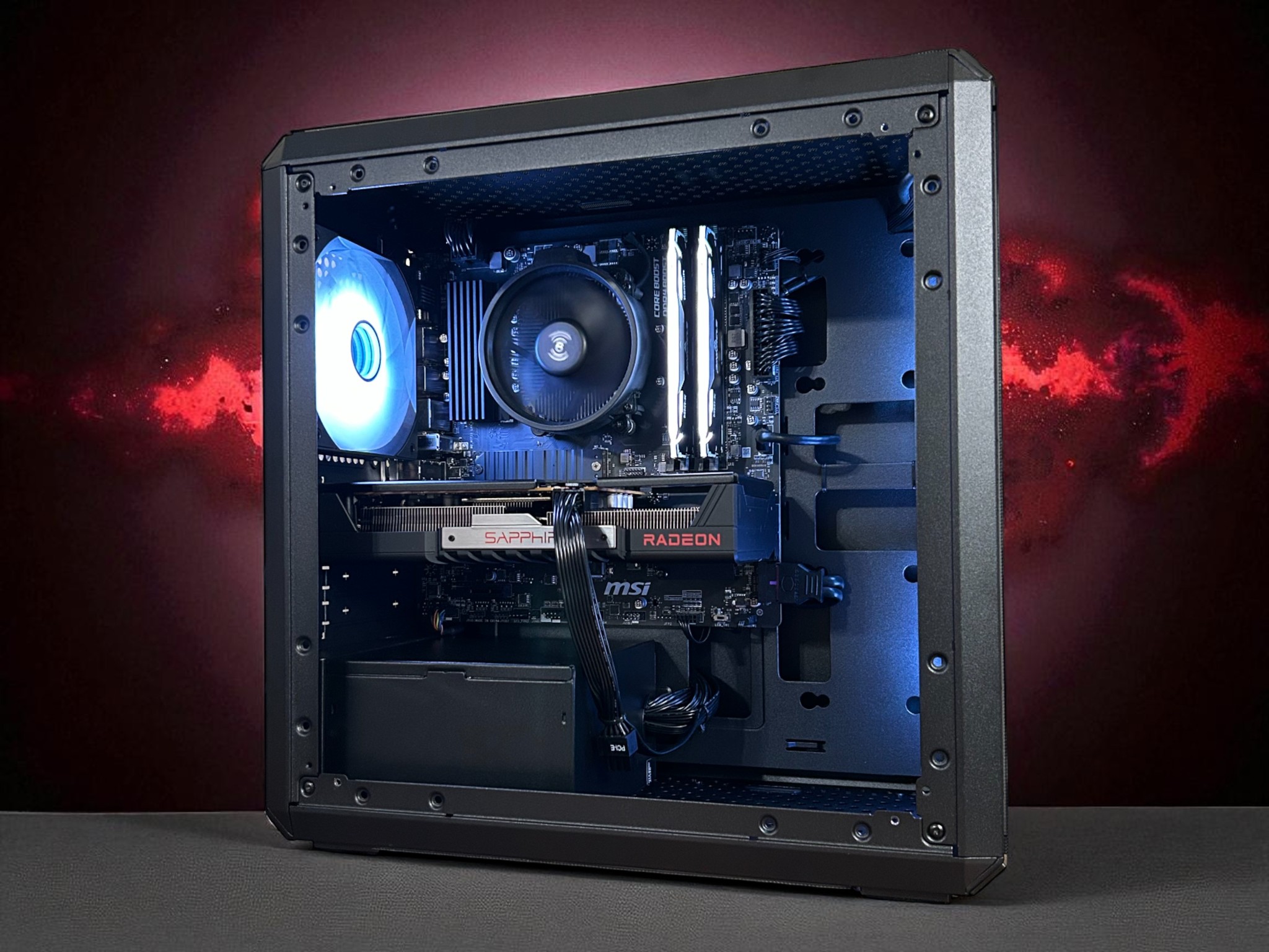 *HOLIDAY SALE* RX 9060XT 16GB | Ryzen 5 5600X | 32GB DDR4 | 1TB NVMe | The Dark Trooper Elite