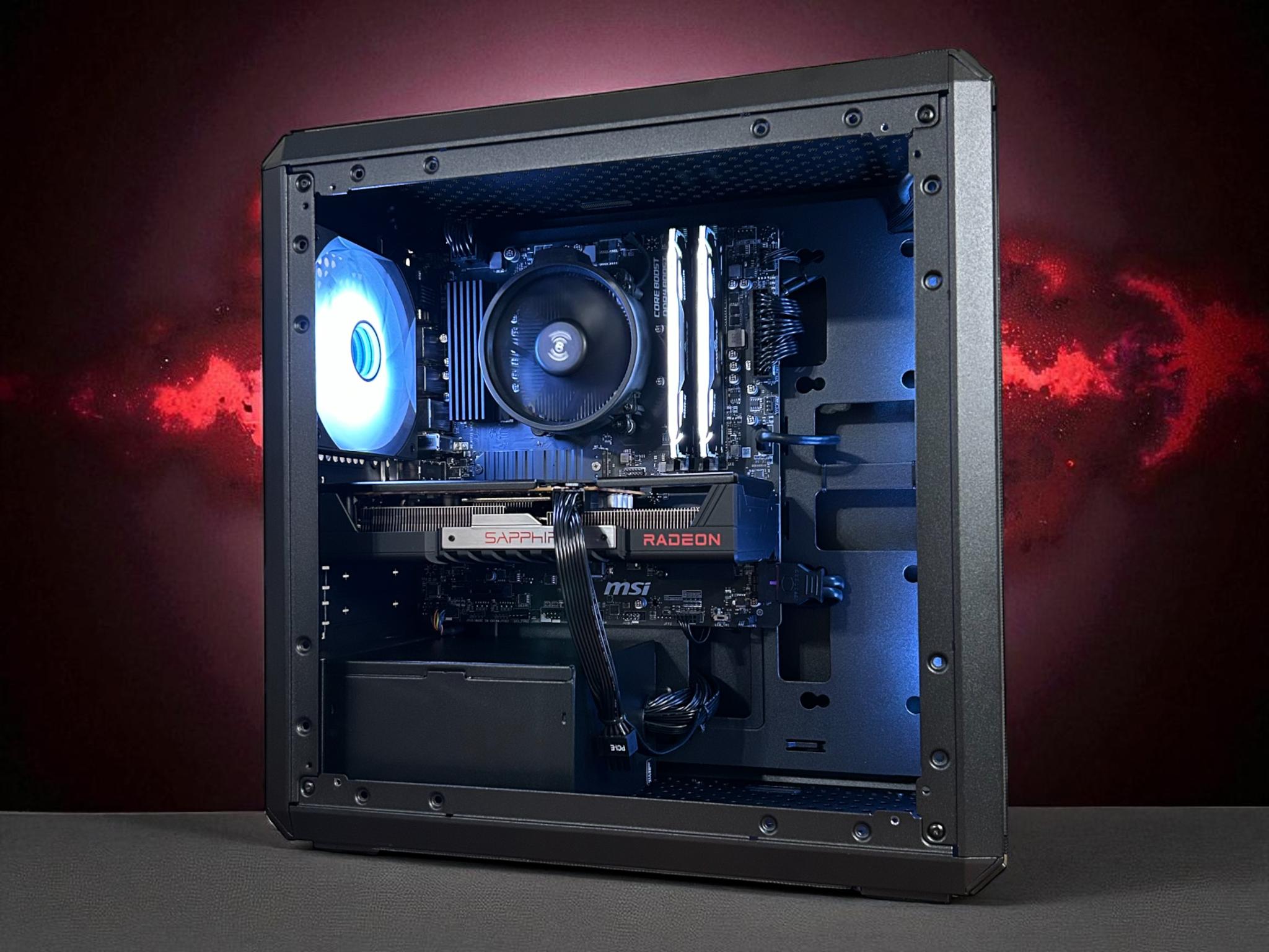 *HOLIDAY SALE* RX 9060XT 16GB | Ryzen 5 5600X | 32GB DDR4 | 1TB NVMe | The Dark Trooper Elite