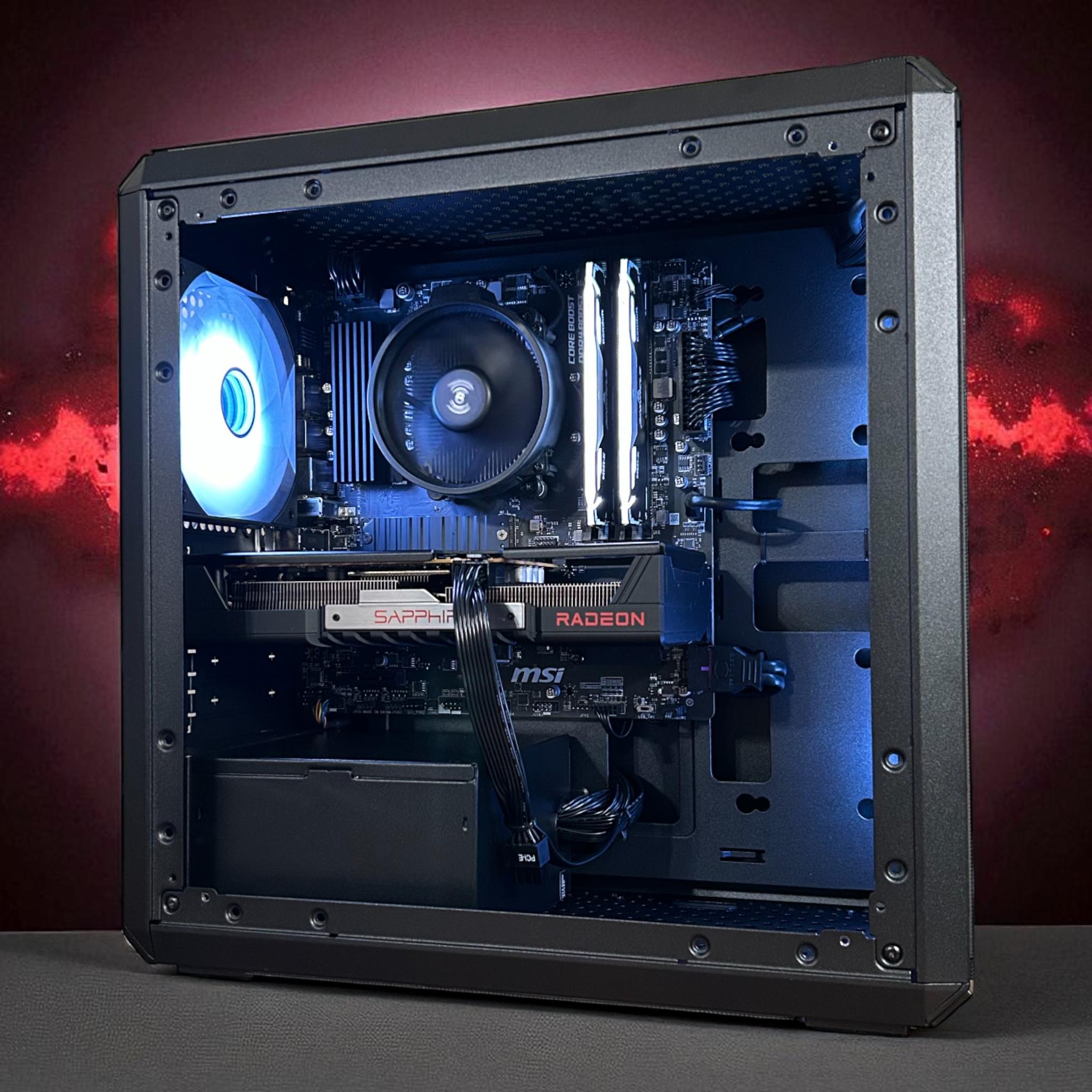 *HOLIDAY SALE* RX 9060XT 16GB | Ryzen 5 5600X | 32GB DDR4 | 1TB NVMe | The Dark Trooper Elite