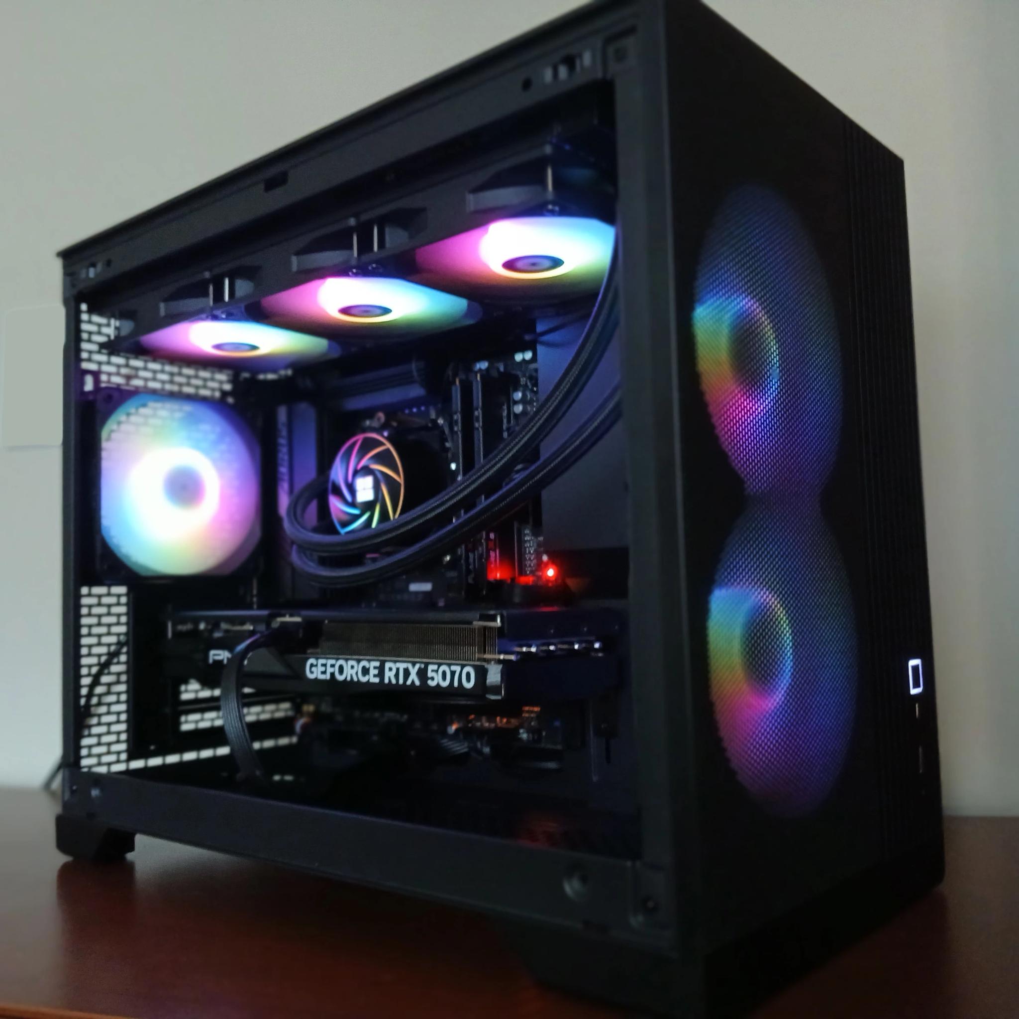 4K Gaming | RTX 5070 12GB | Ryzen 7 7700X | 32GB RAM | 2TB SSD