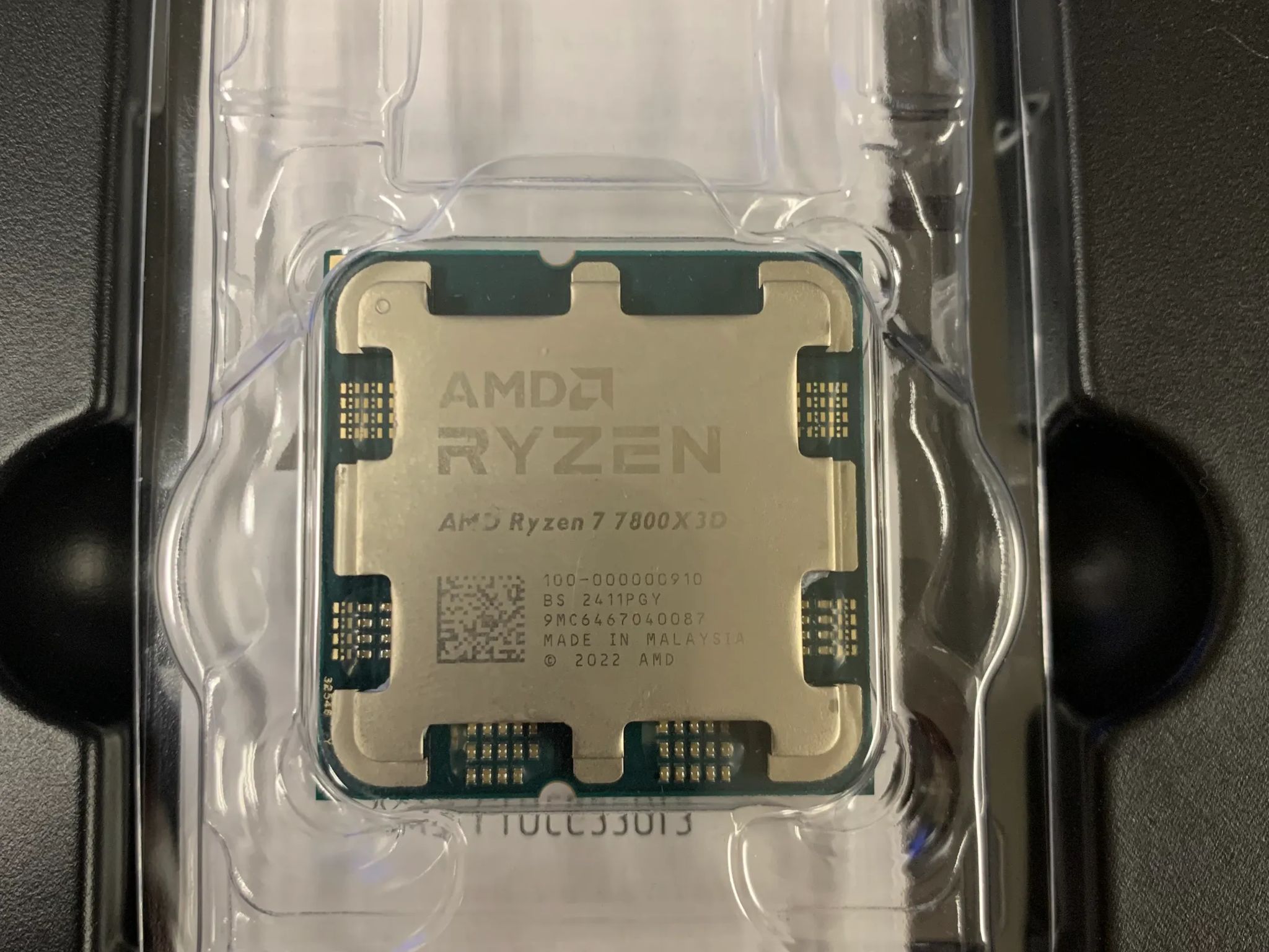 AMD Ryzen 7 7800X3D 8-Core, 16-Thread Desktop Processor