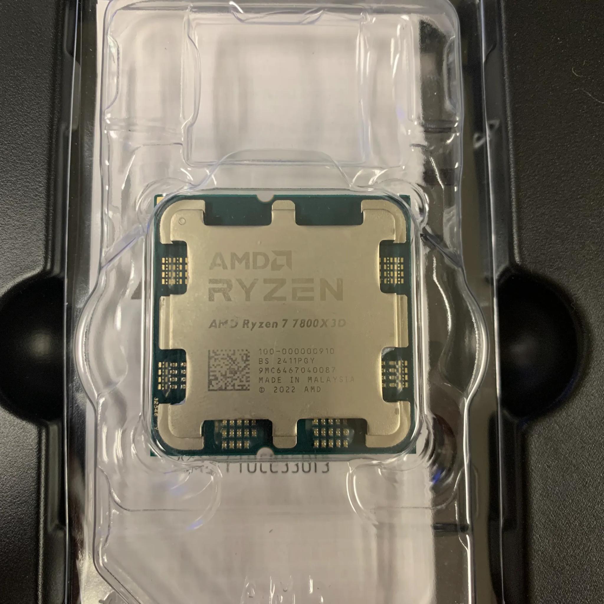 AMD Ryzen 7 7800X3D 8-Core, 16-Thread Desktop Processor