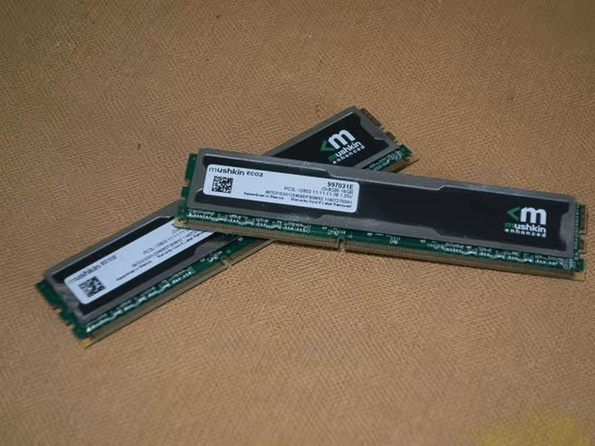 Mushkin 16GB (2x8GB) Enhanced ECO2 DDR3 DDR3L PC3L-12800 1600MHz RAM Model 997031E