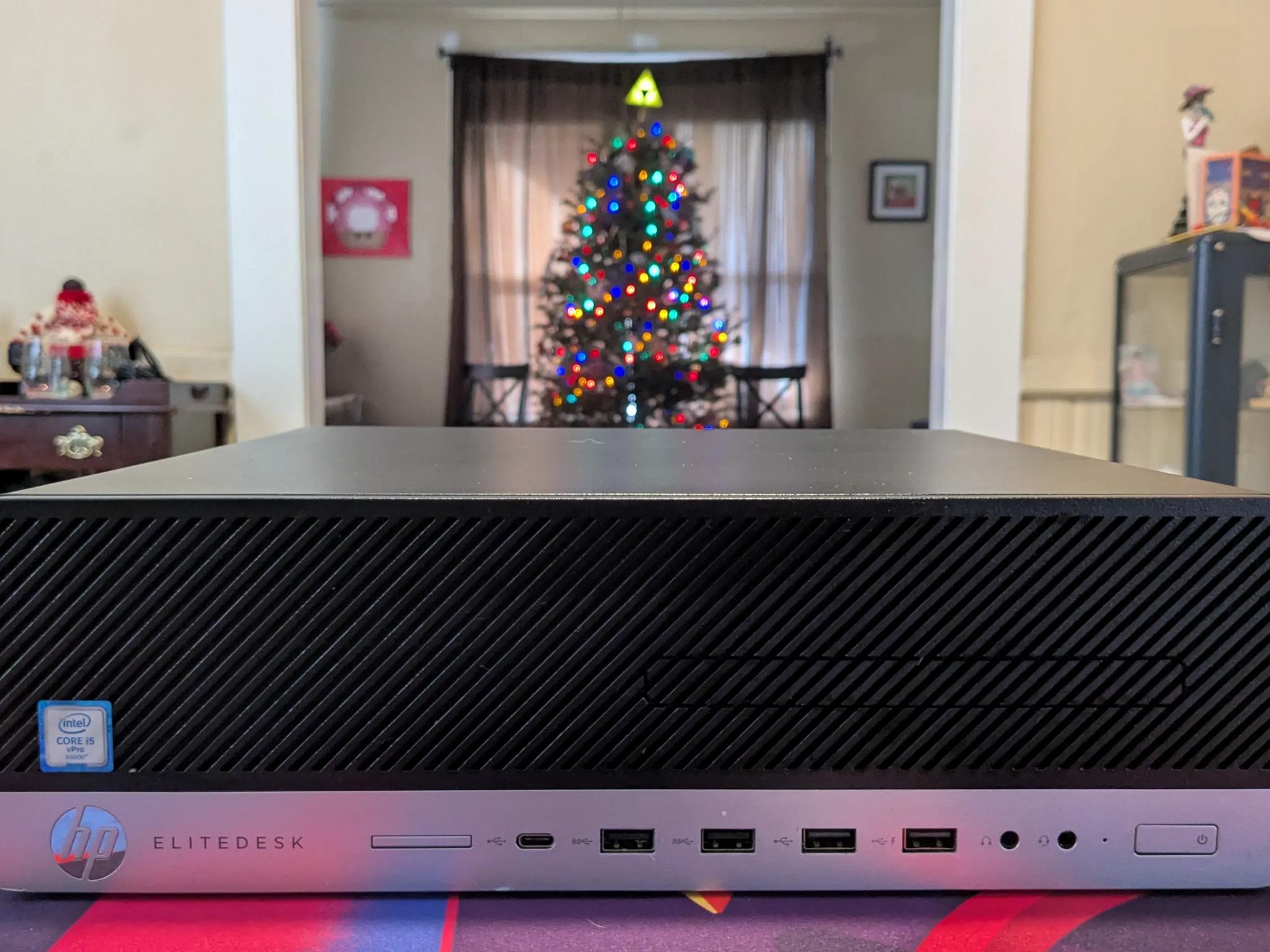 🎉New Years Sale🎉 HP G3 800 SFF i5 vpro 6500 AMD RX550 4GB 8GB RAM 128GB NVME 500GB HDD