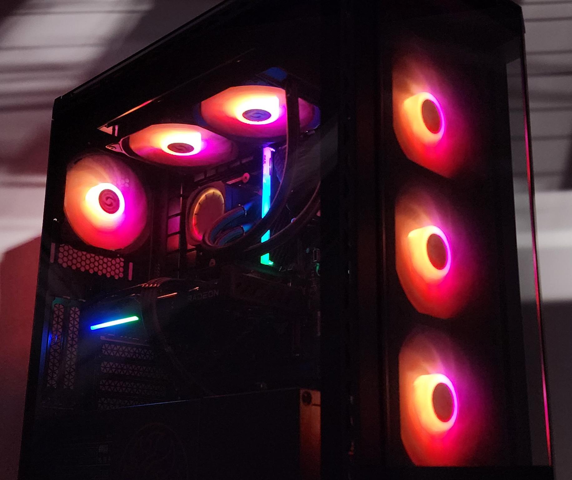 Gaming PC Ryzen 5 7600X 16GB RAM 1TB SSD RX 9060 XT 16GB Windows 11 Computer