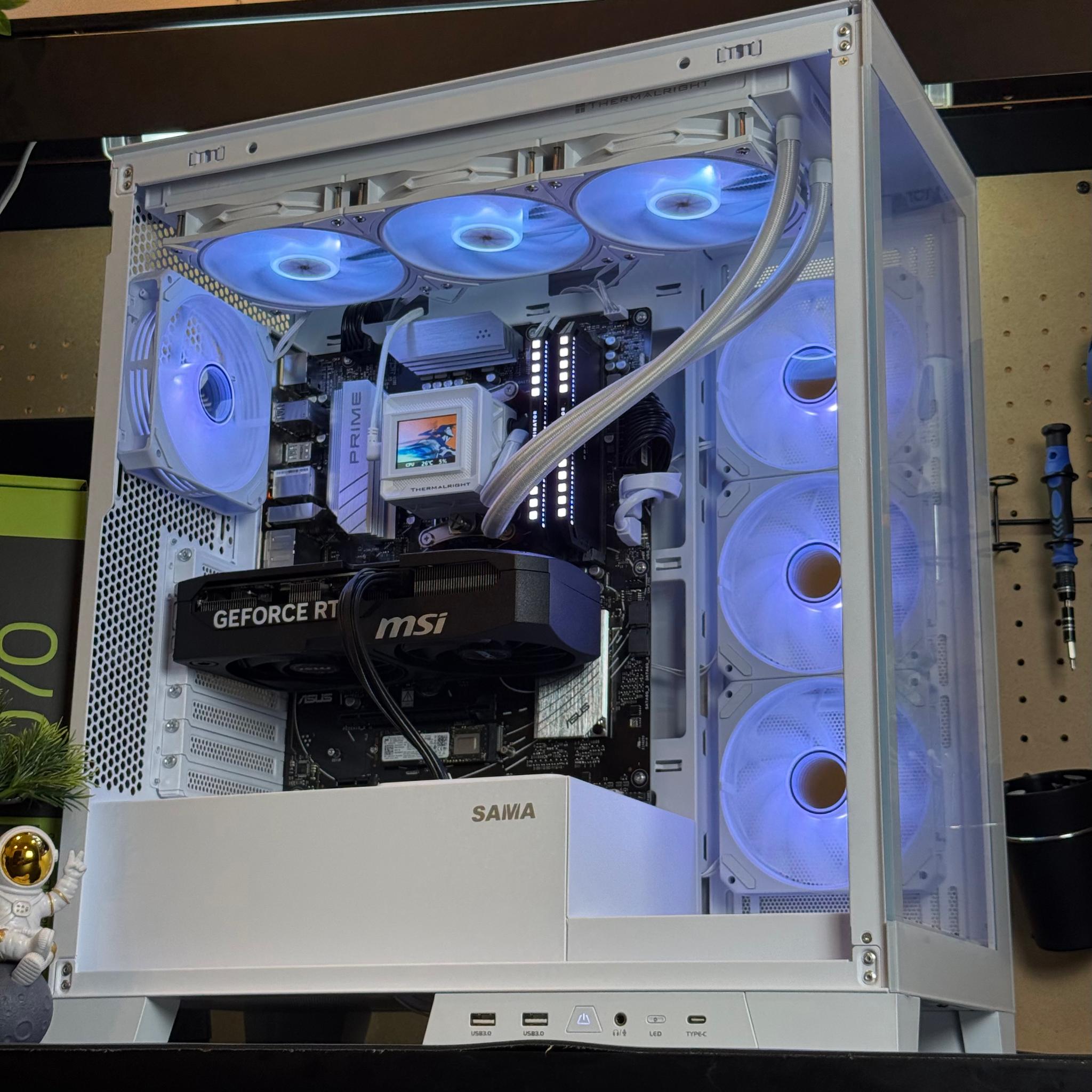 New 1440P Gaming PC | RTX 5070 | Ryzen 7 7800x3D | 32GB DDR5 RAM | 2TB | Windows 11