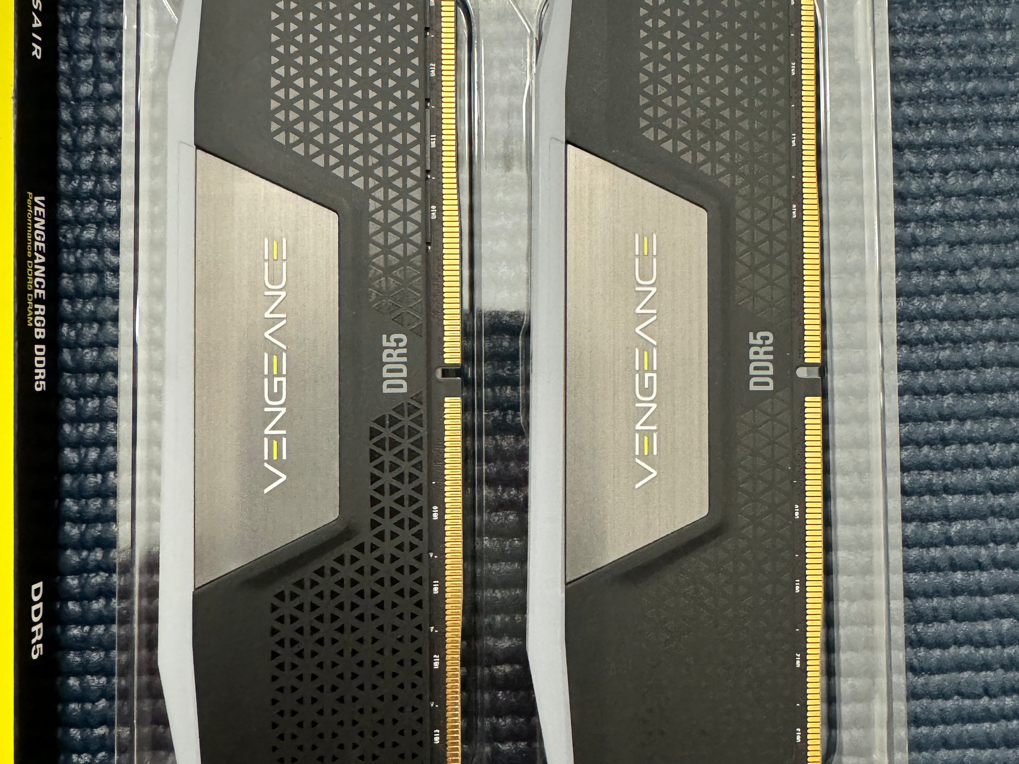 CORSAIR VENGEANCE RGB DDR5 RAM 64GB (2x32GB) 6000MHz CL30 Intel XMP iCUE Compatible Computer Memory