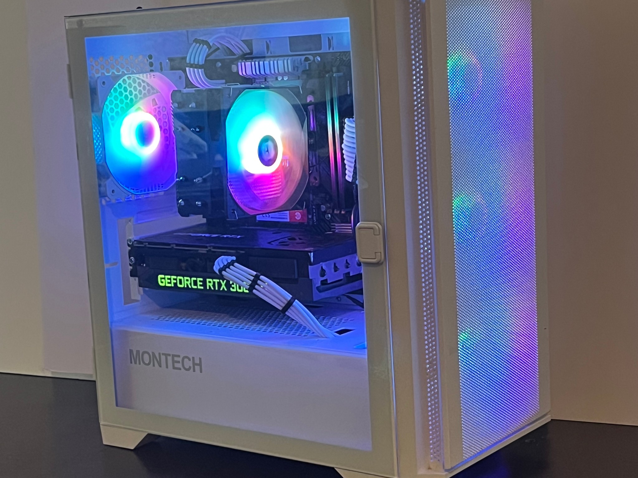 ⚫️⚪️Budget Gamer (ARGB) |Ryzen 5|32GB DDR4|3060 TI|512GB NVME SSD|Window 11 |Wifi and BT