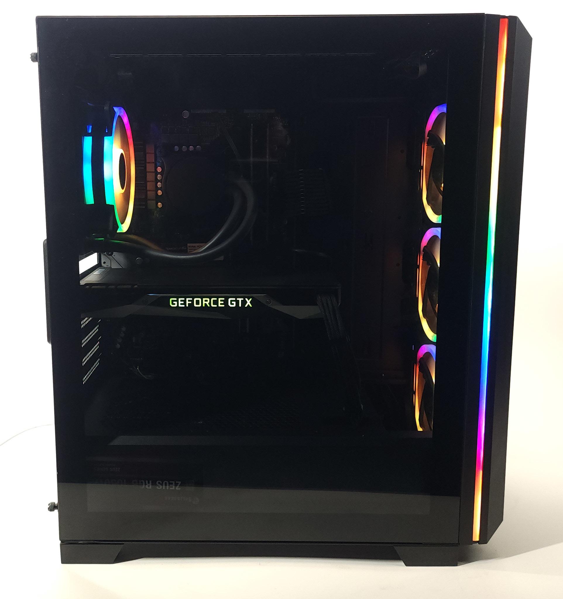 Gaming PC i7-8700K 16GB RAM 512GB SSD GTX 1080 8GB Windows 11 Computer