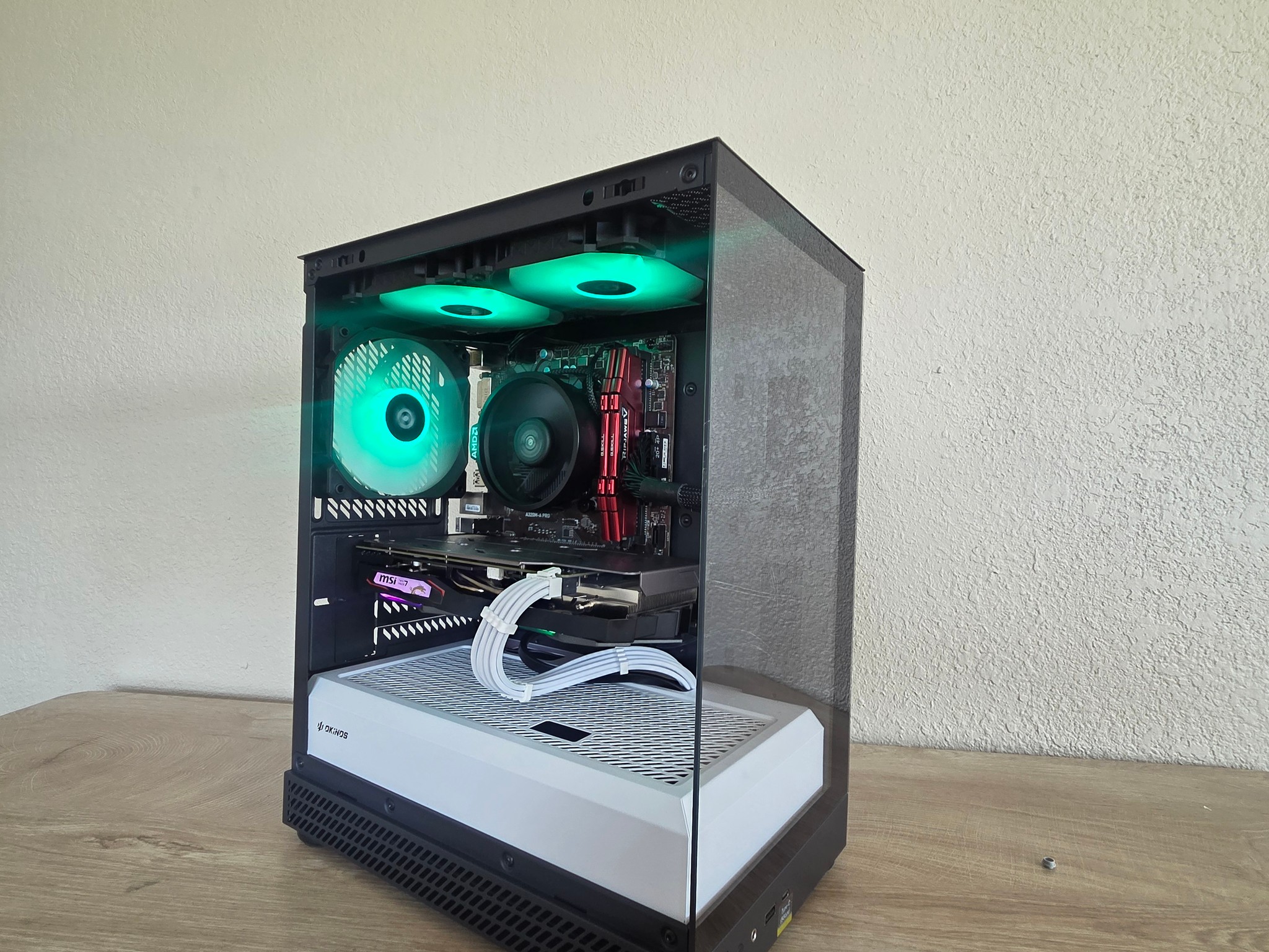 🌑 SHADOW CORE — Ryzen 7 2700X + GTX 1660 Super Gaming PC
