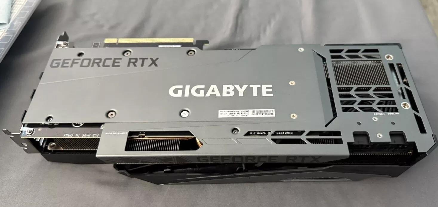 GIGABYTE GeForce RTX 3080 GAMING OC 10GB GDDR6X Graphics Card