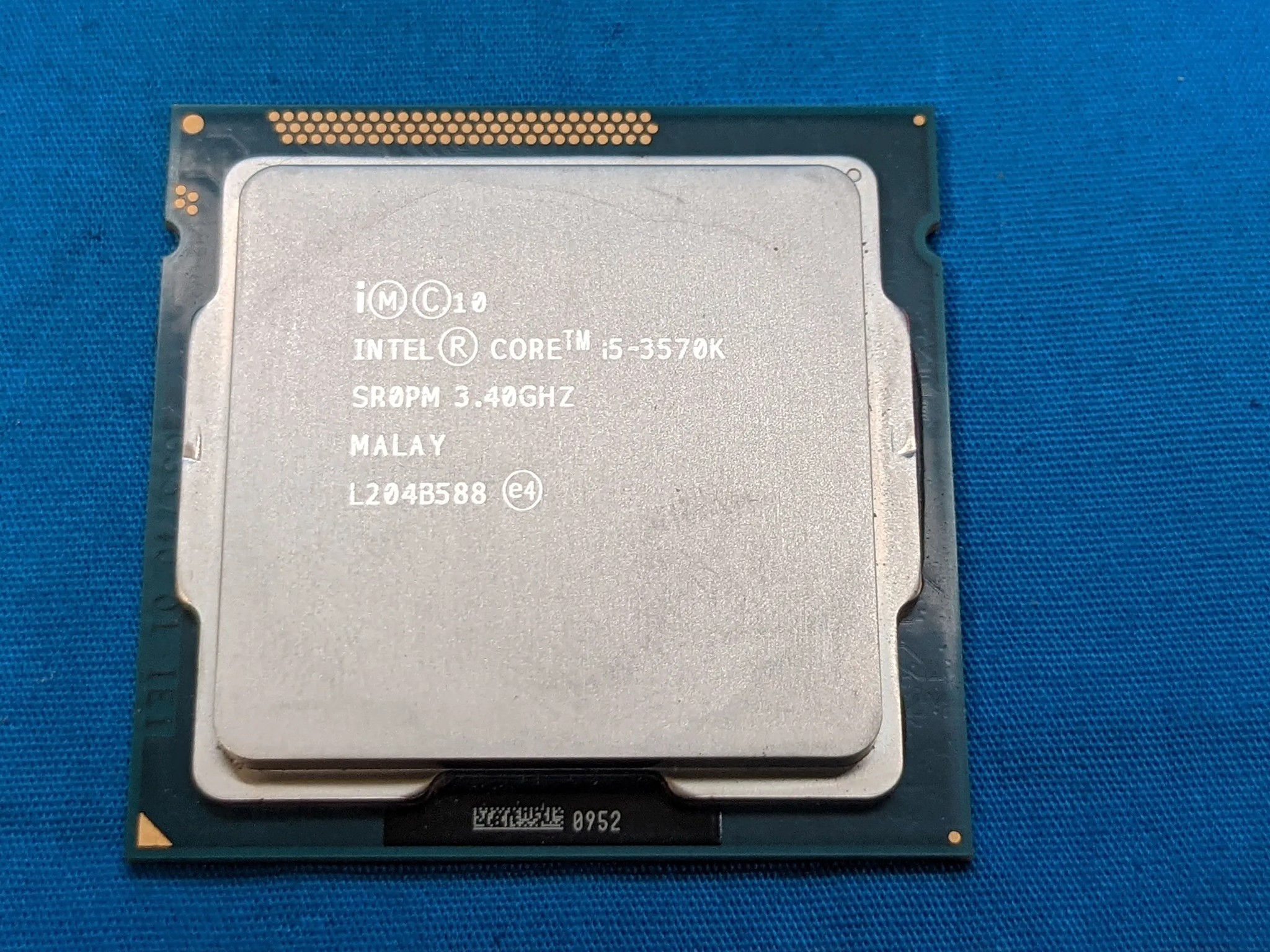 Intel Core i5-3570K 3.40GHz LGA1155/Socket H2 Quad-Core 6MB Desktop CPU - 4201271587
