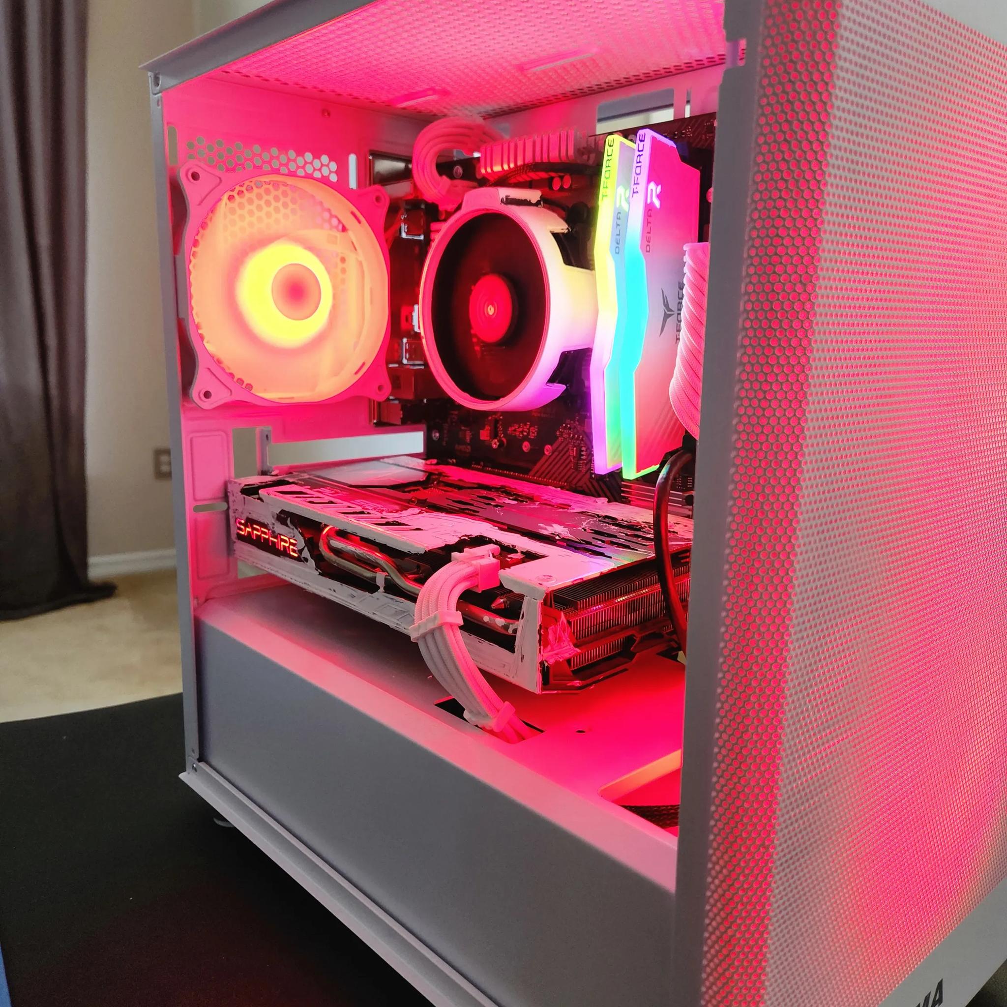 White Knight Gaming Desktop. Ryzen 5 5500/Rx 5600 XT (Similar to 3060)