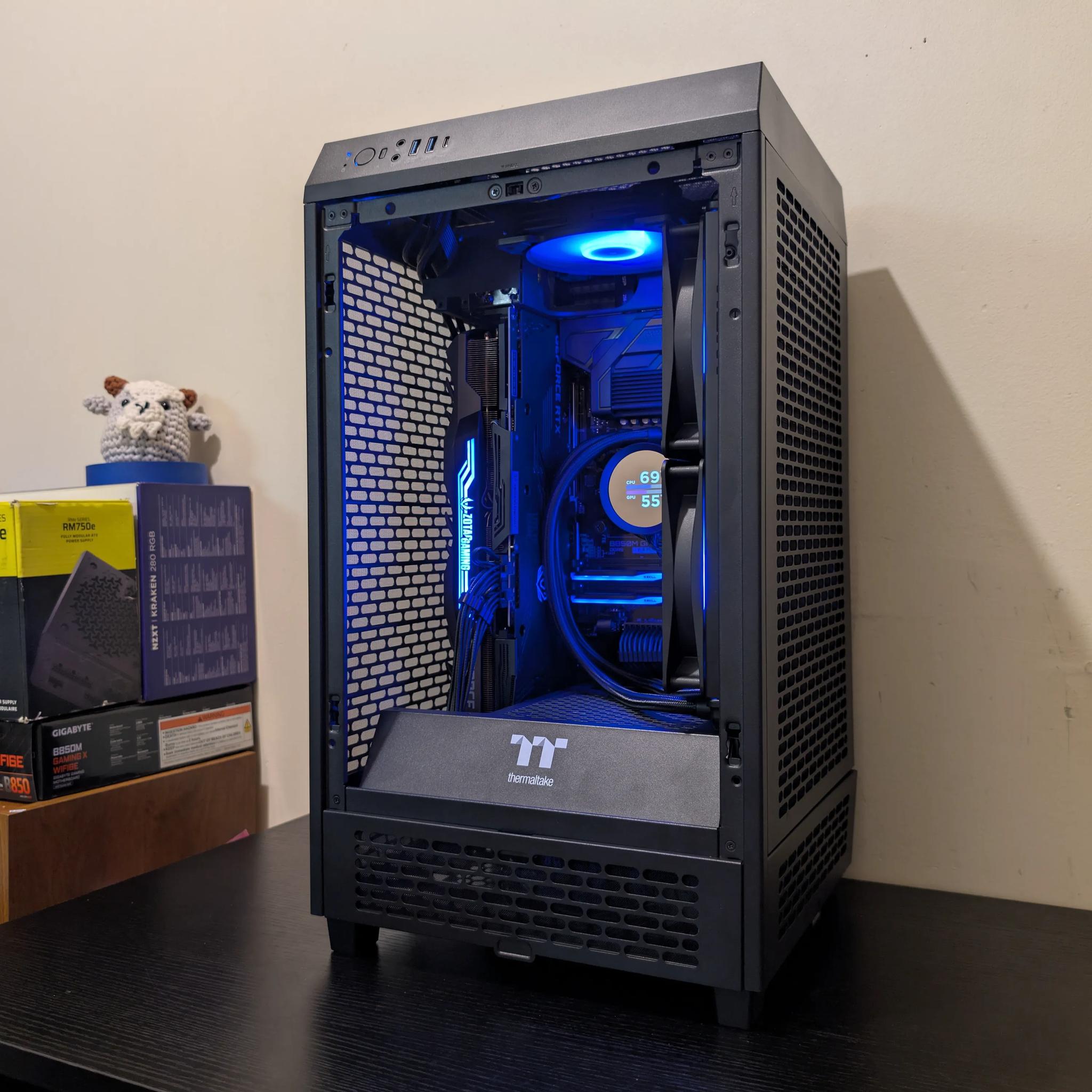 🔥1440p Gaming Beast | RTX 3080 12GB | Ryzen 9600X | 1TB SSD | 32GB RAM | WiFi 6 & Bluetooth ⬛🔥