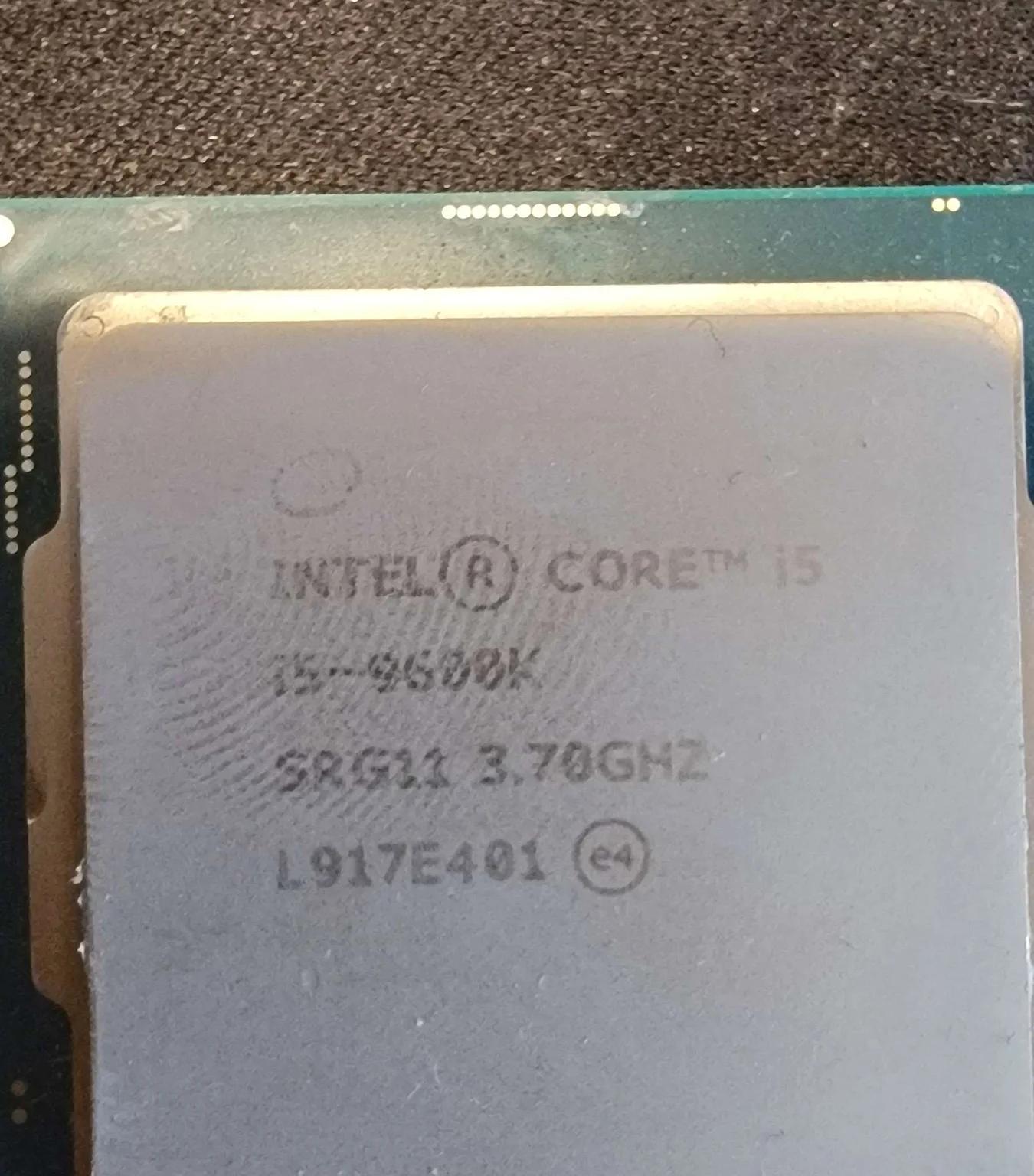 Intel i5-9600k