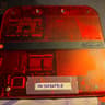 RARE CUSTOM USED Nintendo 2DS Crystal Red/Black Handheld Console Multi-Game Pack