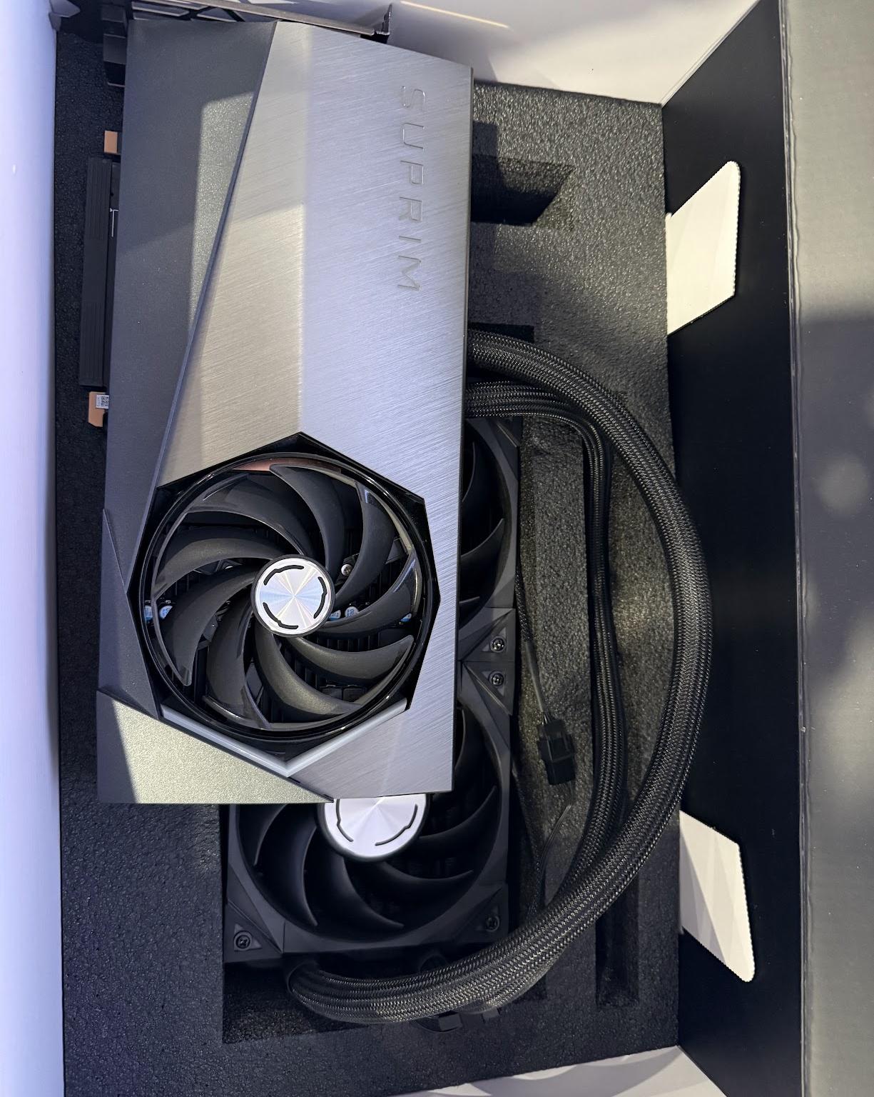 MSI GeForce RTX 4090 SUPRIM LIQUID X 24GB GDDR6X Graphics Card