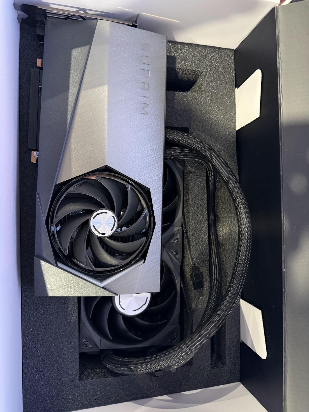 MSI GeForce RTX 4090 SUPRIM LIQUID X 24GB GDDR6X Graphics Card