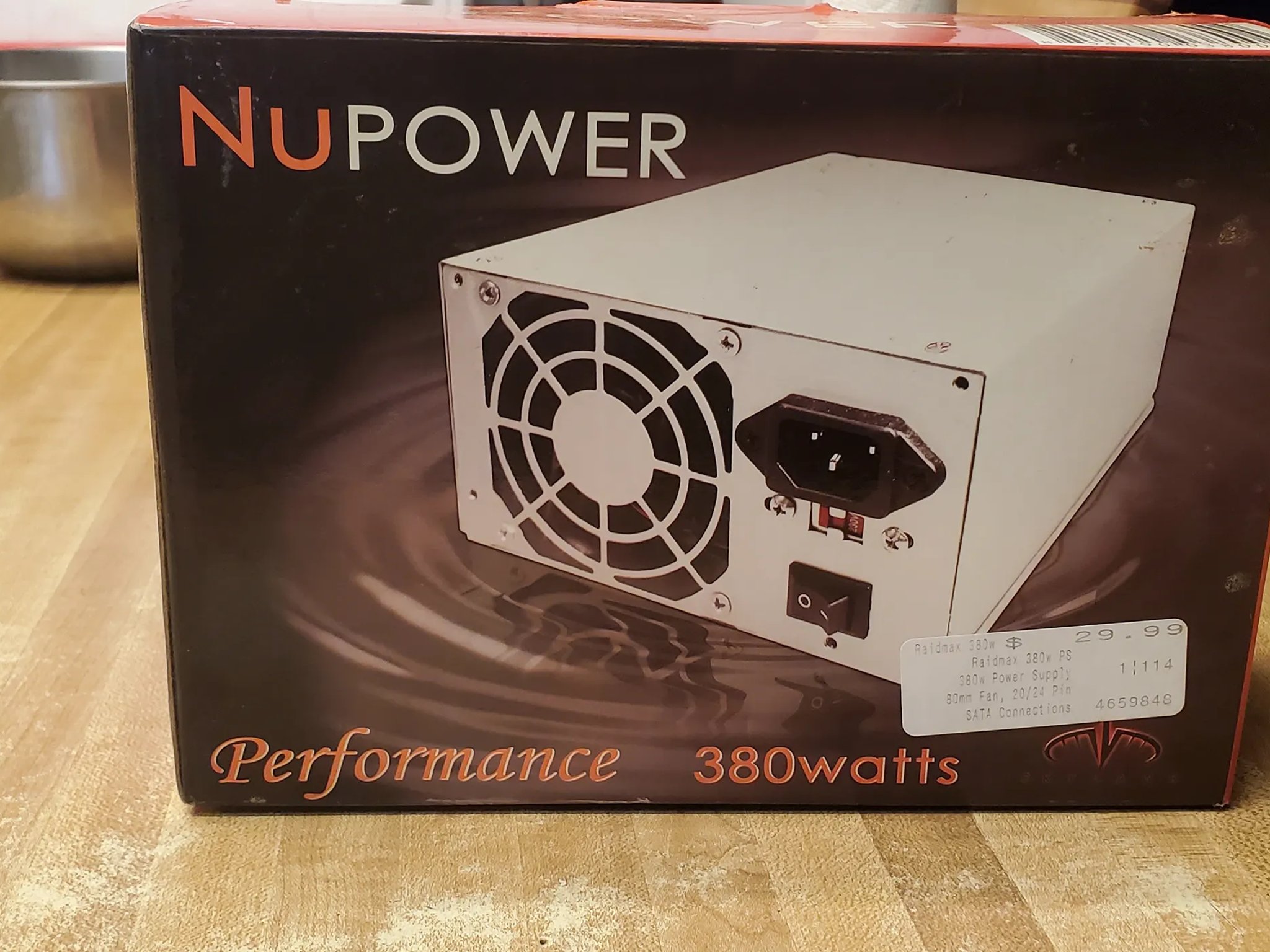 NuPower 380w Power Supply
