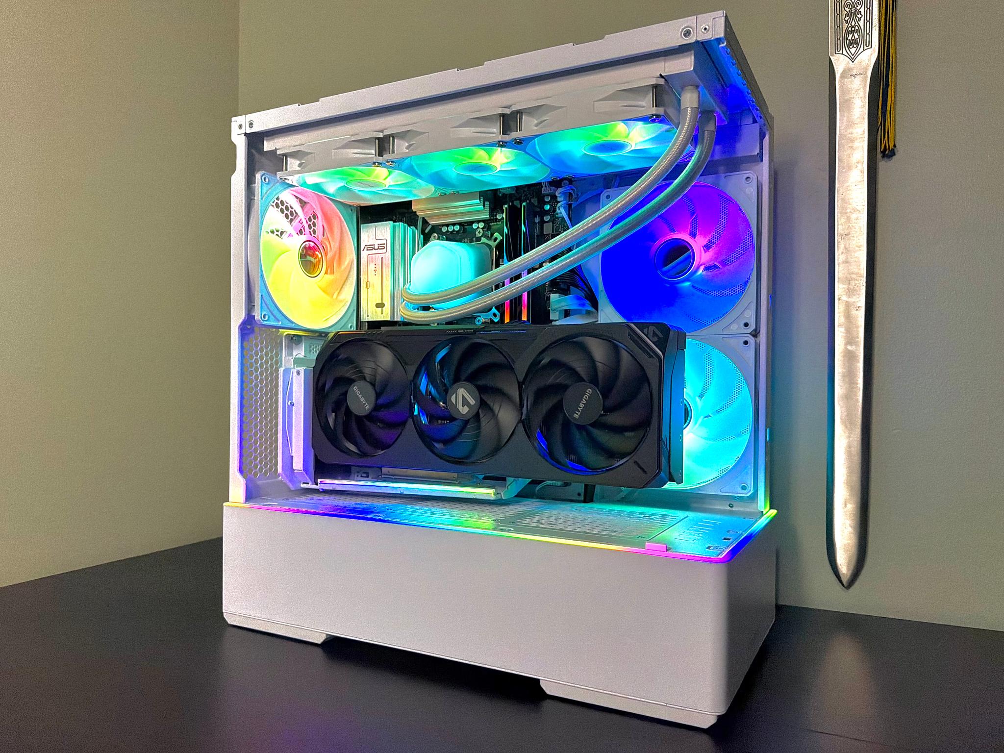 RTX 5080 | Ryzen 7 9800X3D | 64GB DDR5 | 2TB Gen5 | 1000w Gold Power Supply | White Gaming PC