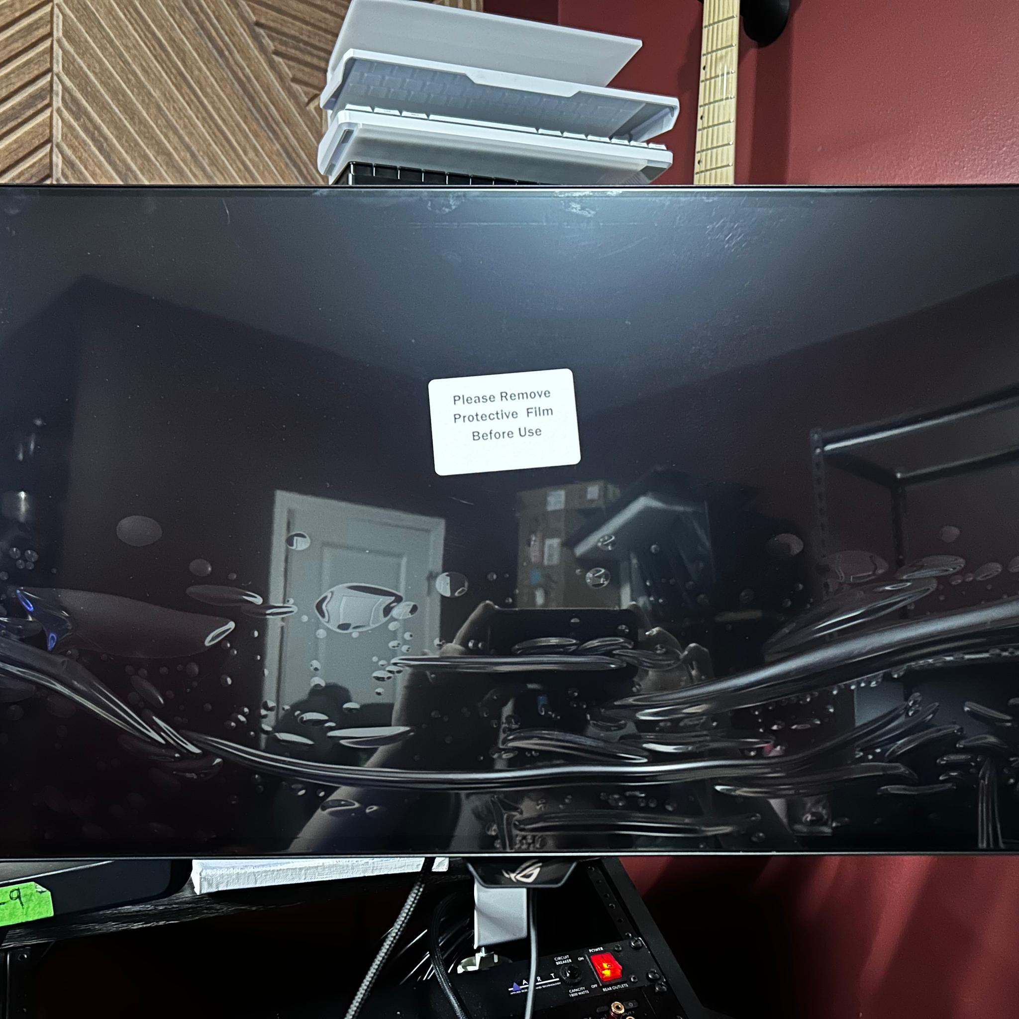 ASUS ROG Swift 27" 2K QHD (2560 x 1440) 240Hz Gaming Monitor (PG27AQDM) (Screen Protector Still On!)