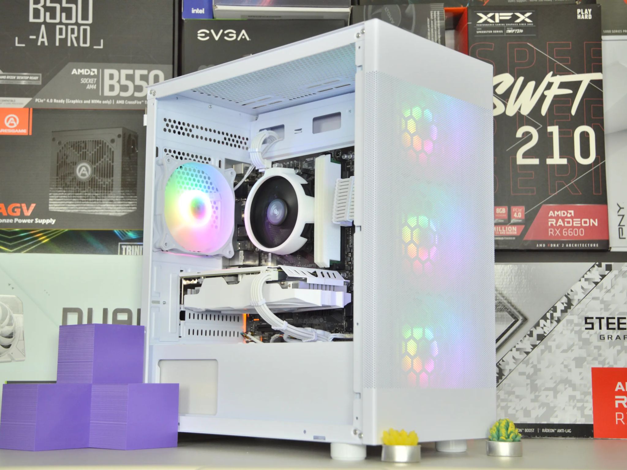 ❄️🎃 145+ FPS FORTNITE VALUE PC | RX 5500XT 4GB | RYZEN 5 1600 | 16GB DDR4 RAM | 512GB NVME SSD |