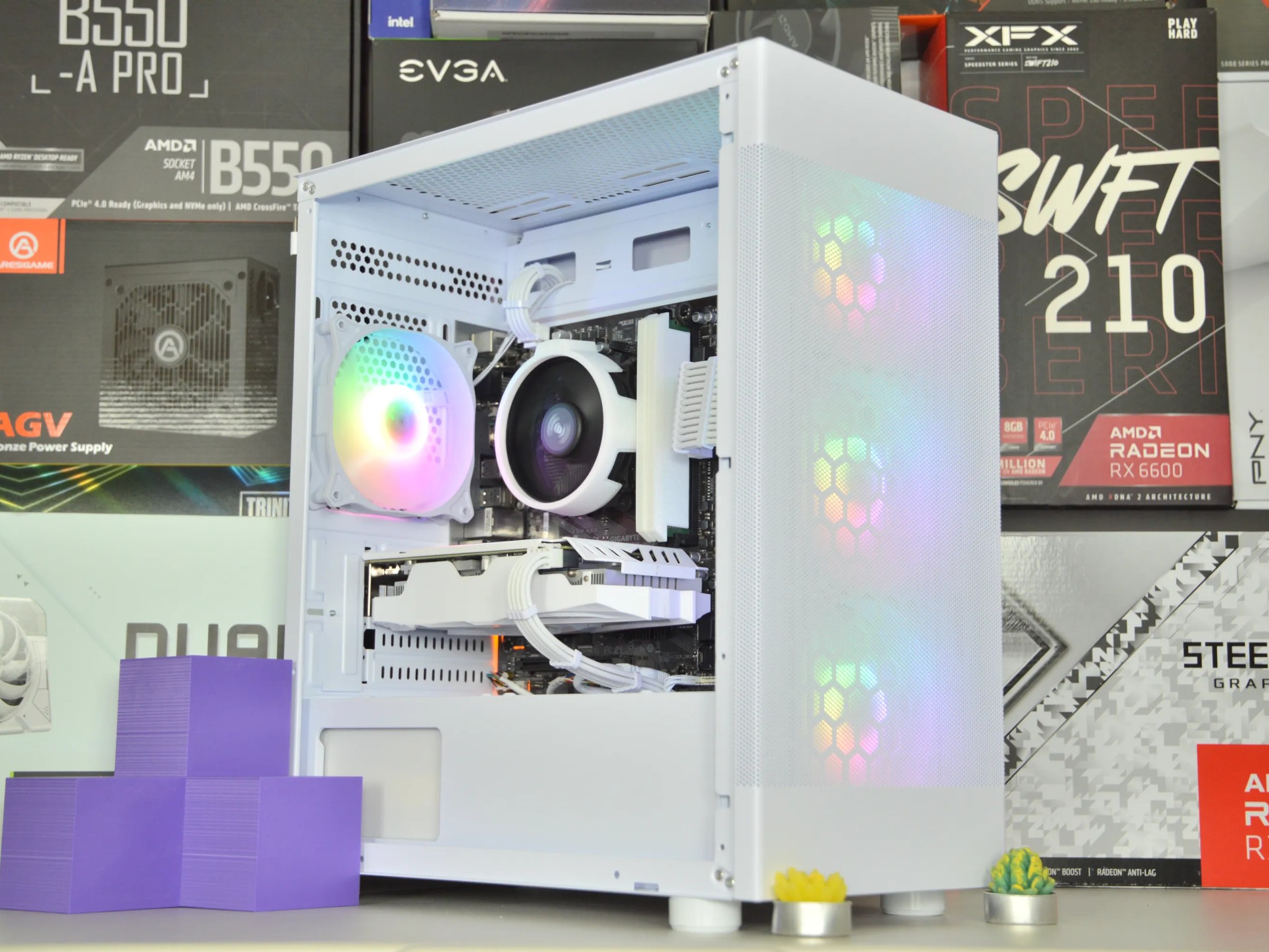 ❄️🎃 145+ FPS FORTNITE VALUE PC | RX 5500XT 4GB | RYZEN 5 1600 | 16GB DDR4 RAM | 512GB NVME SSD |