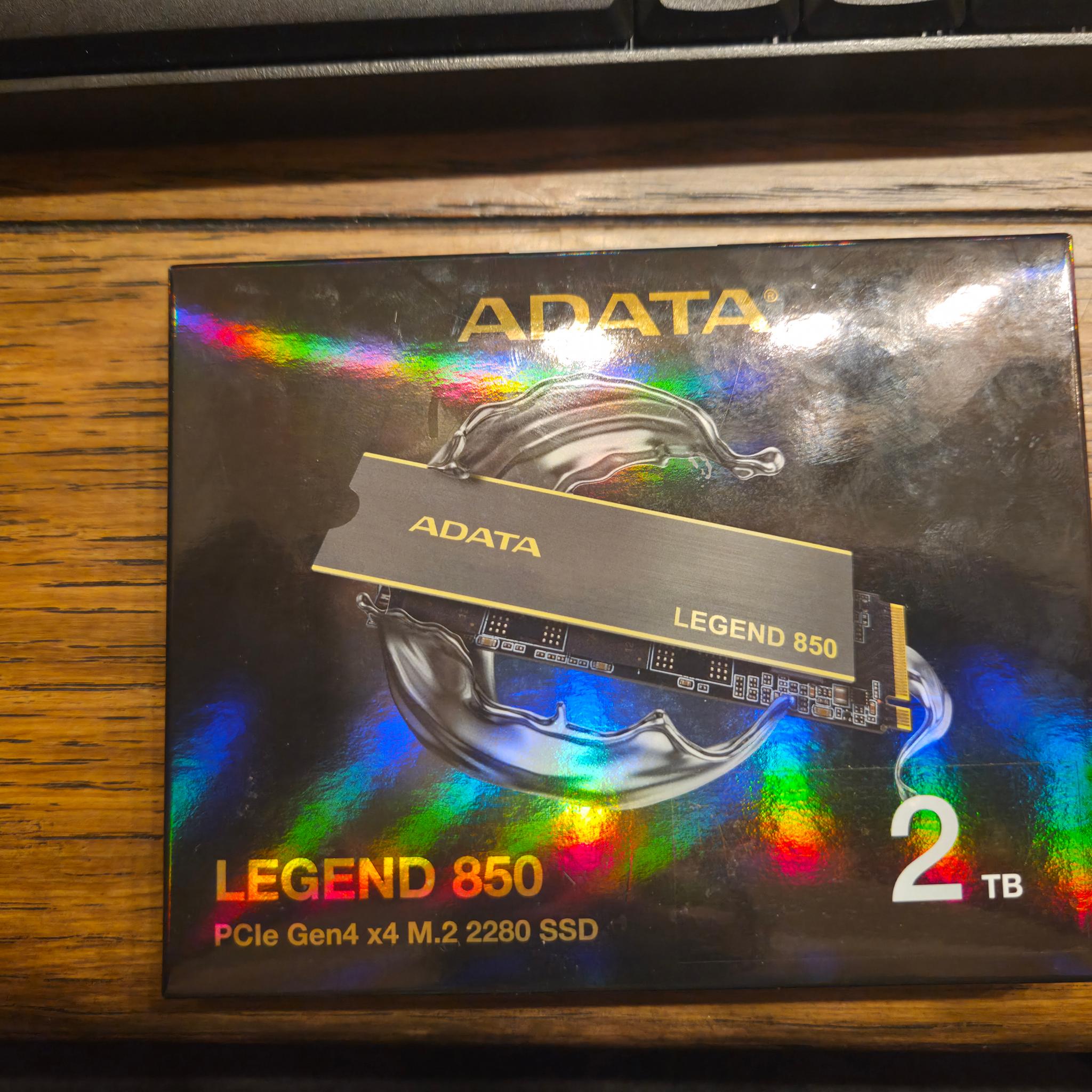 ADATA LEGEND 850 2TB NVME SSD (Up to 5000MB/s)