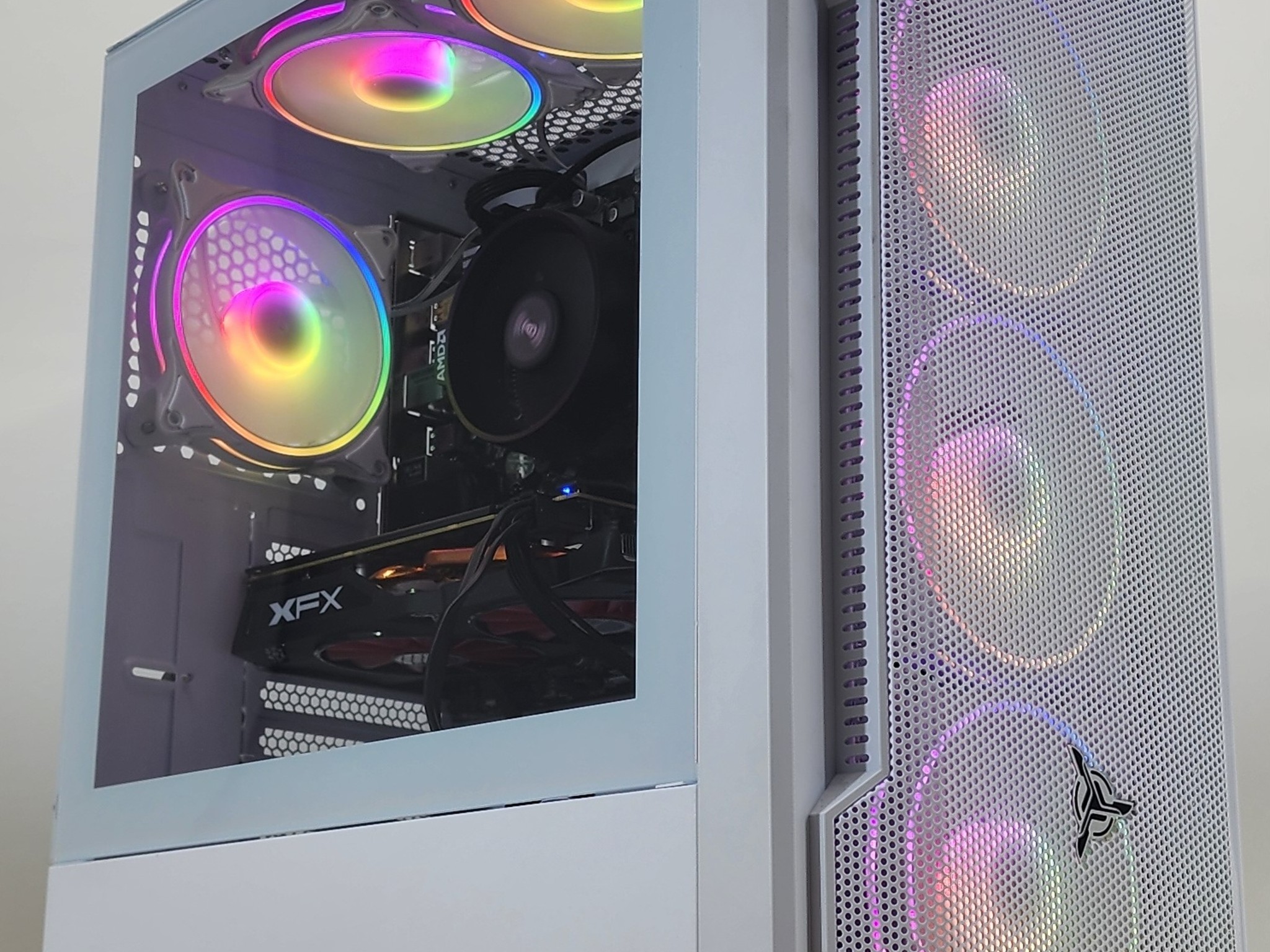 Gaming PC Ryzen 5 2600 16GB RAM 256GB SSD+1TB HDD RX 570 8GB Win11 Computer