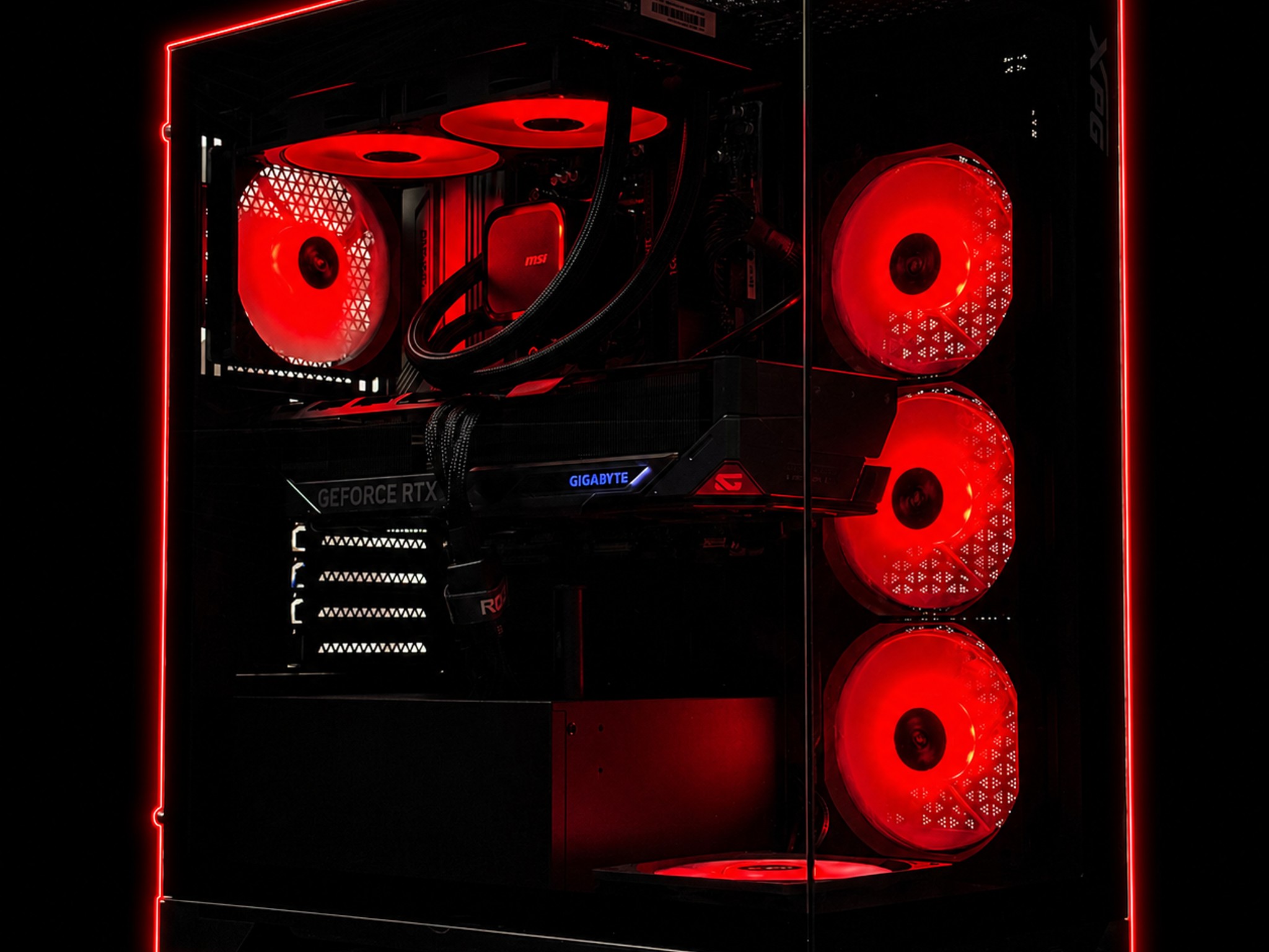 1440P/4K Creator gaming pc / RTX 5070 Ti / Ryzen 7 7800X3D / 32GB DDR5 Ram / 1TB SSD