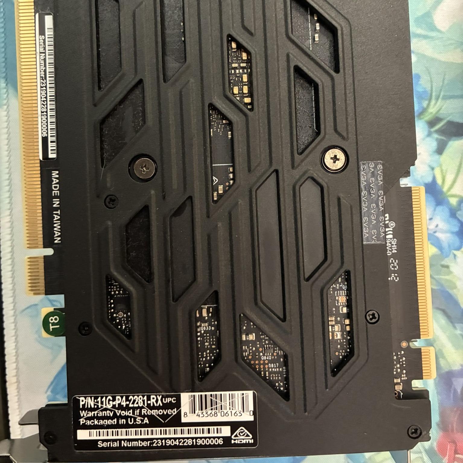 EVGA GeForce RTX 2080 Ti 11G-P4-2281-RX, 11GB GDDR6