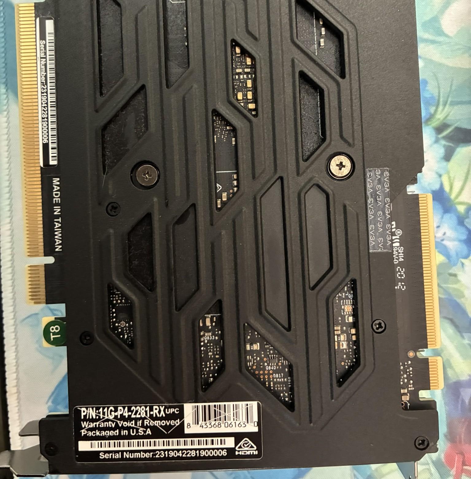 EVGA GeForce RTX 2080 Ti 11G-P4-2281-RX, 11GB GDDR6