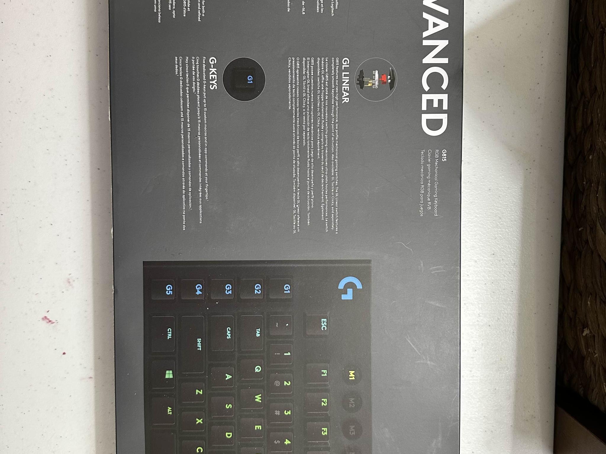 Gaming Wired G815 Keybaord