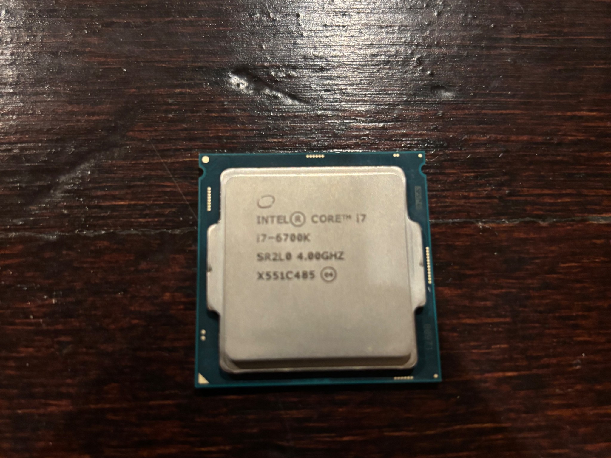 Intel Core i7-6700k. LGA1151 Quad- Core