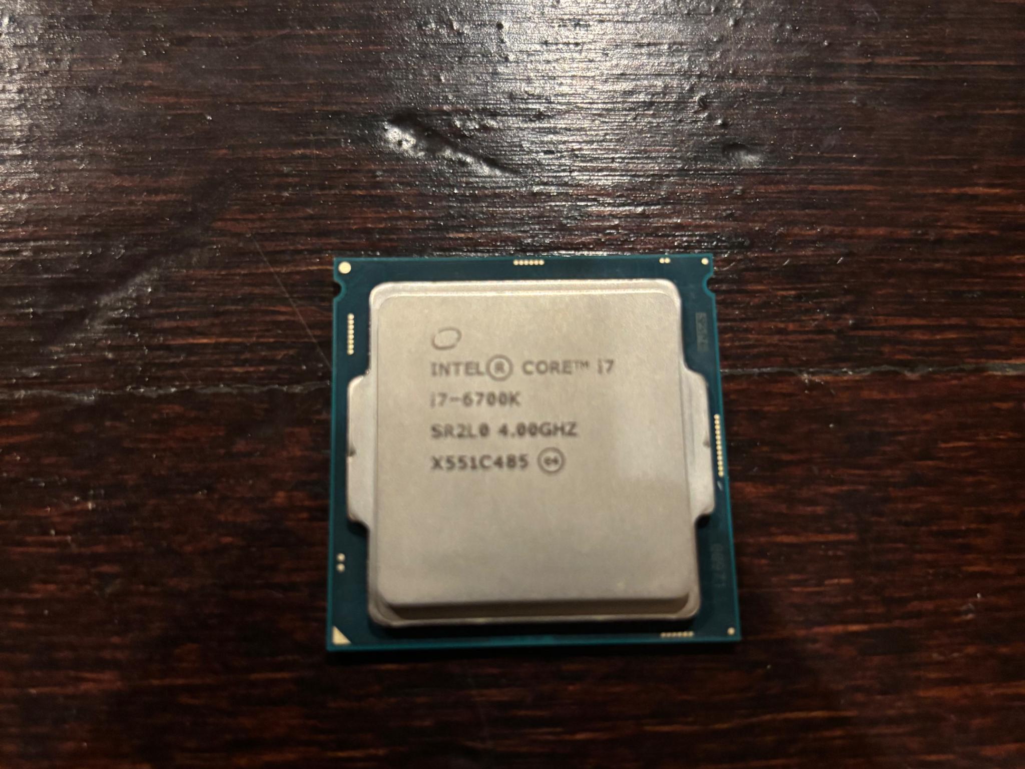 Intel Core i7-6700k. LGA1151 Quad- Core