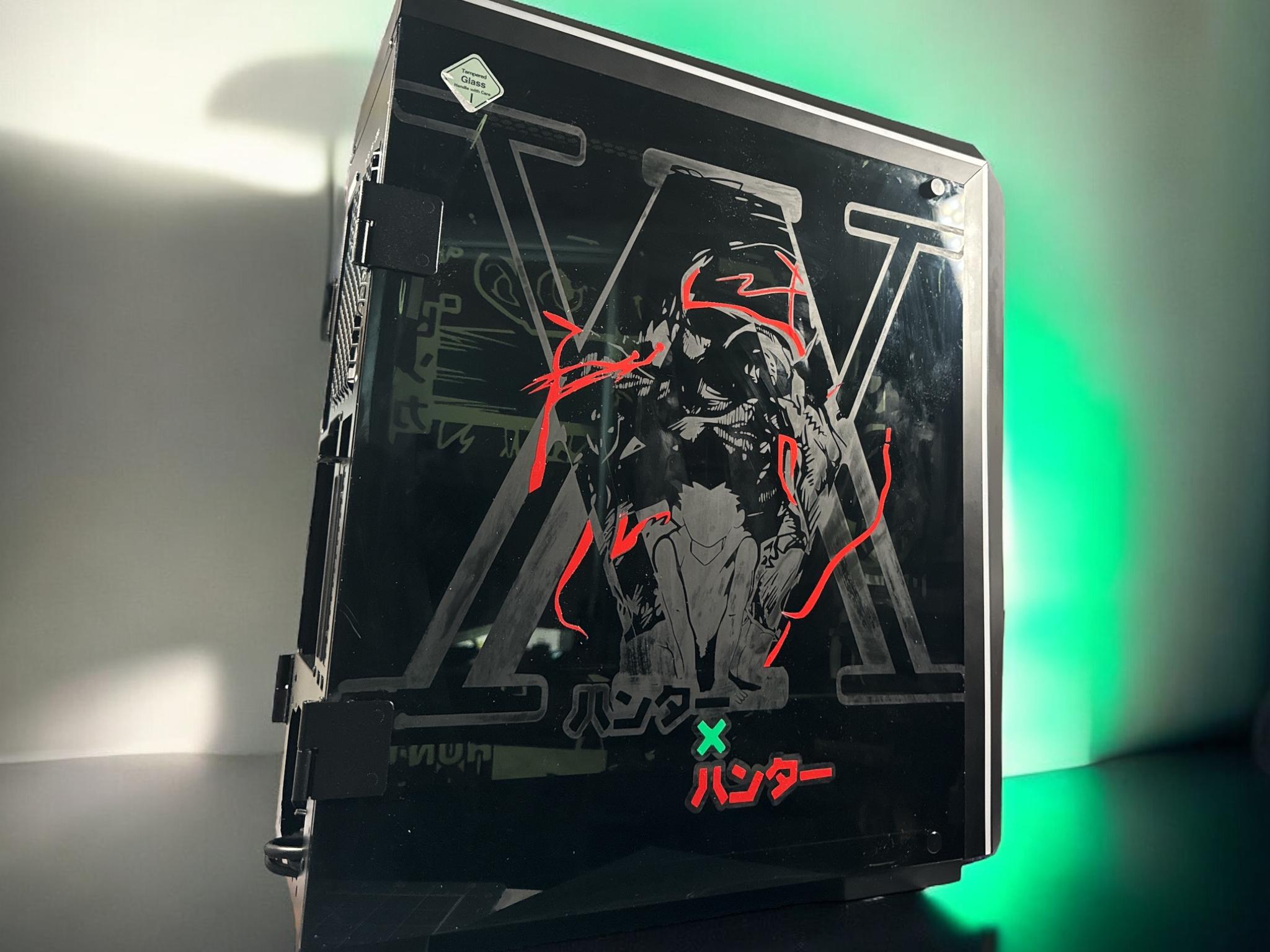 SALE!! Custom PC Case - HunterxHunter Themed Talos P1A