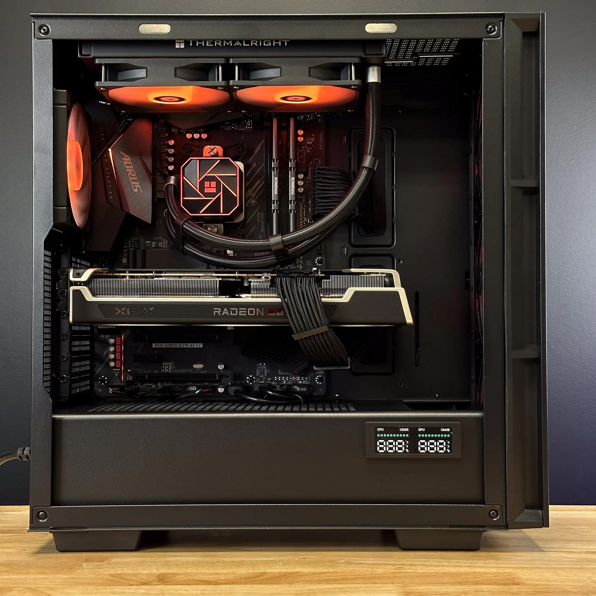AES Orcus Ryzen 7 5700x 6750XT Gaming PC