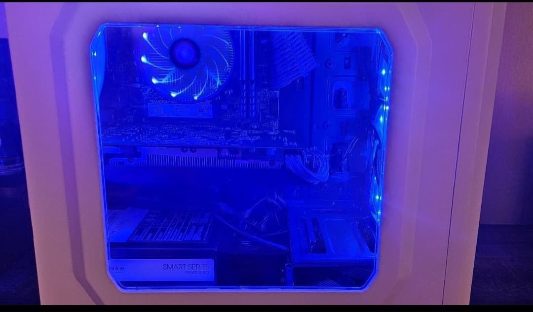 Budget "Blueheart" Gaming PC i5 8600 RX 570