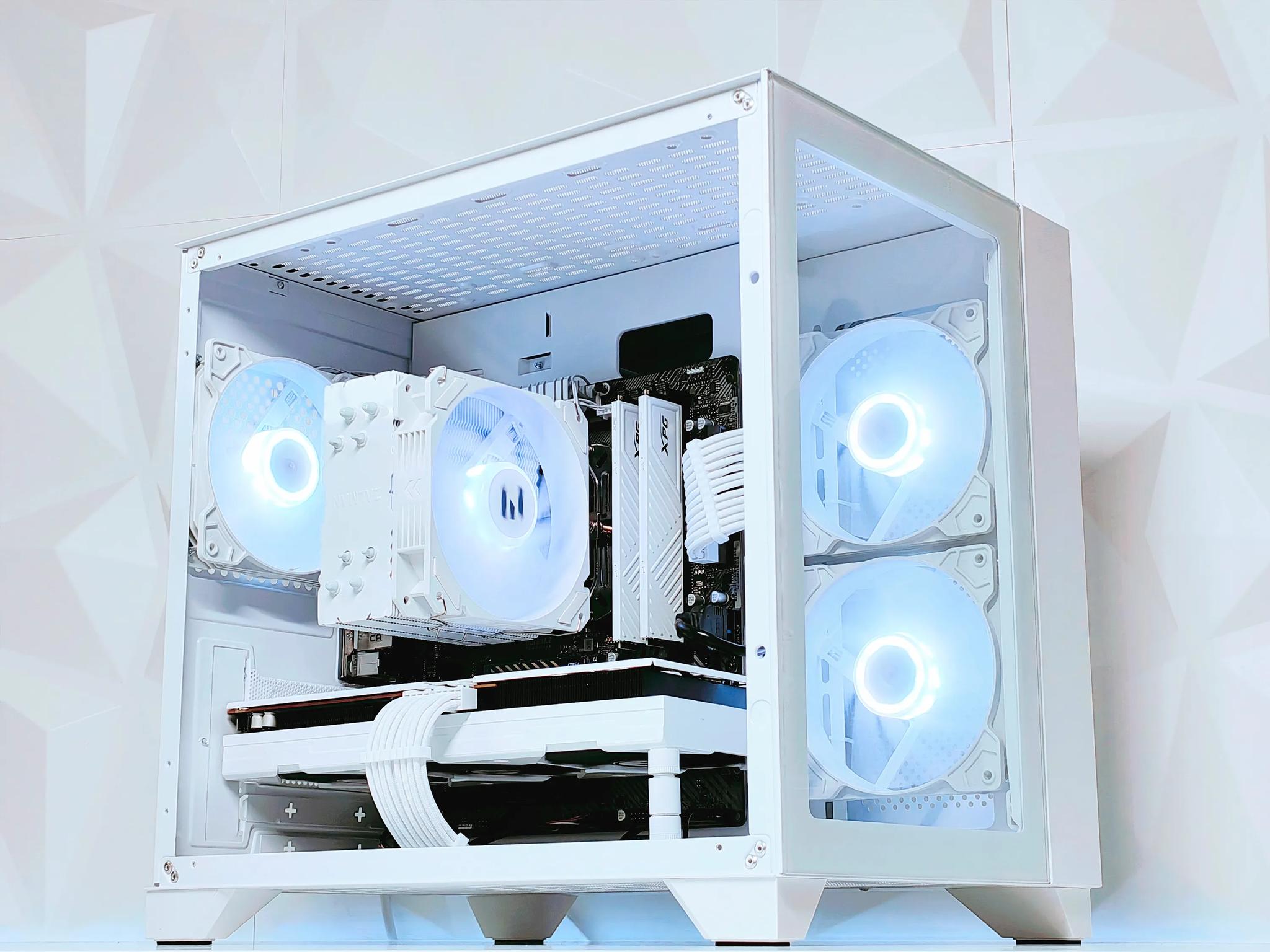 🤍🏔️Alaska🏔️❄️Gaming PC❄️AMD RX VEGA 56 8GB❄️AMD Ryzen 7 1700 8 core❄️16GB DDR4❄️500GB NVME SSD