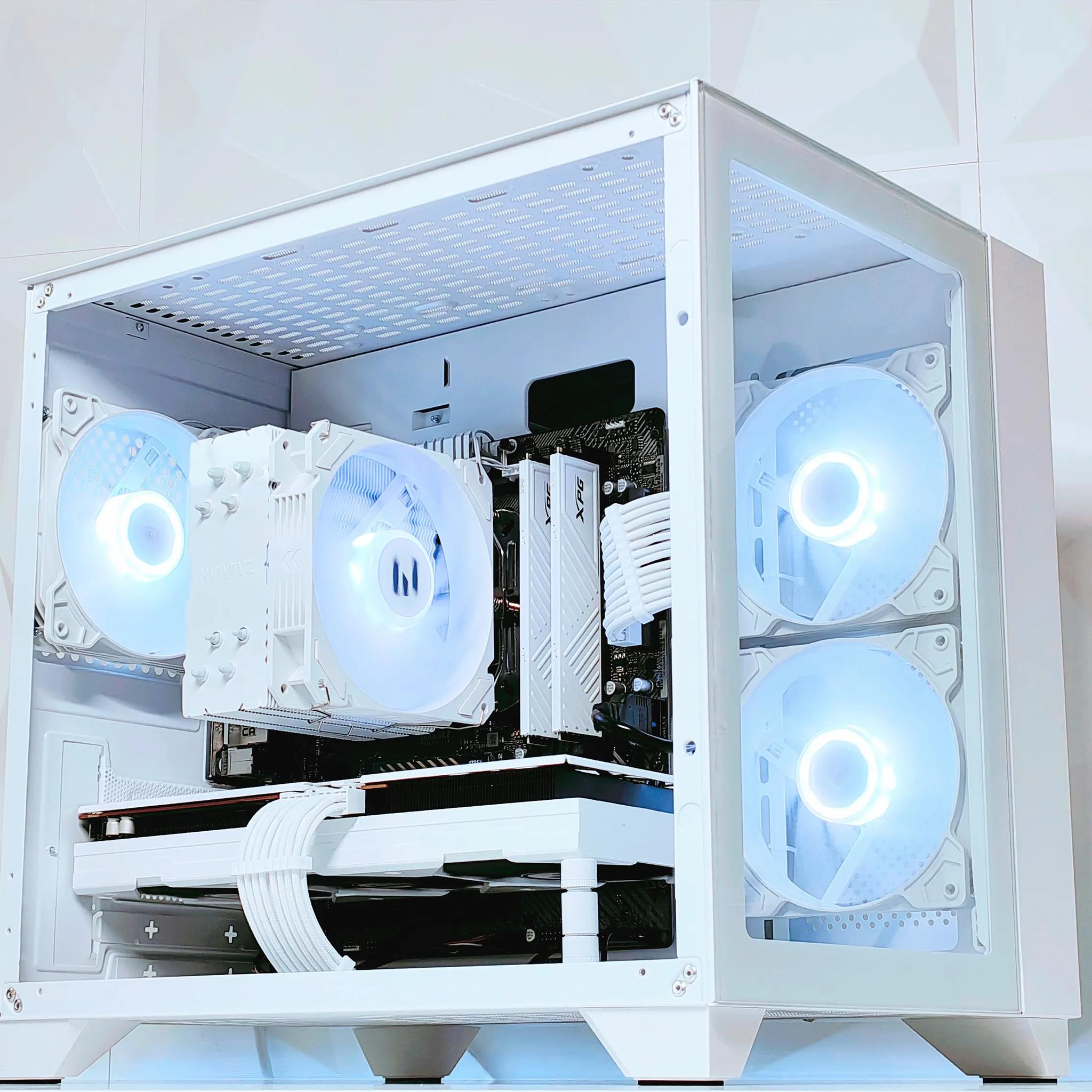 🤍🏔️Alaska🏔️❄️Gaming PC❄️AMD RX VEGA 56 8GB❄️AMD Ryzen 7 1700 8 core❄️16GB DDR4❄️500GB NVME SSD