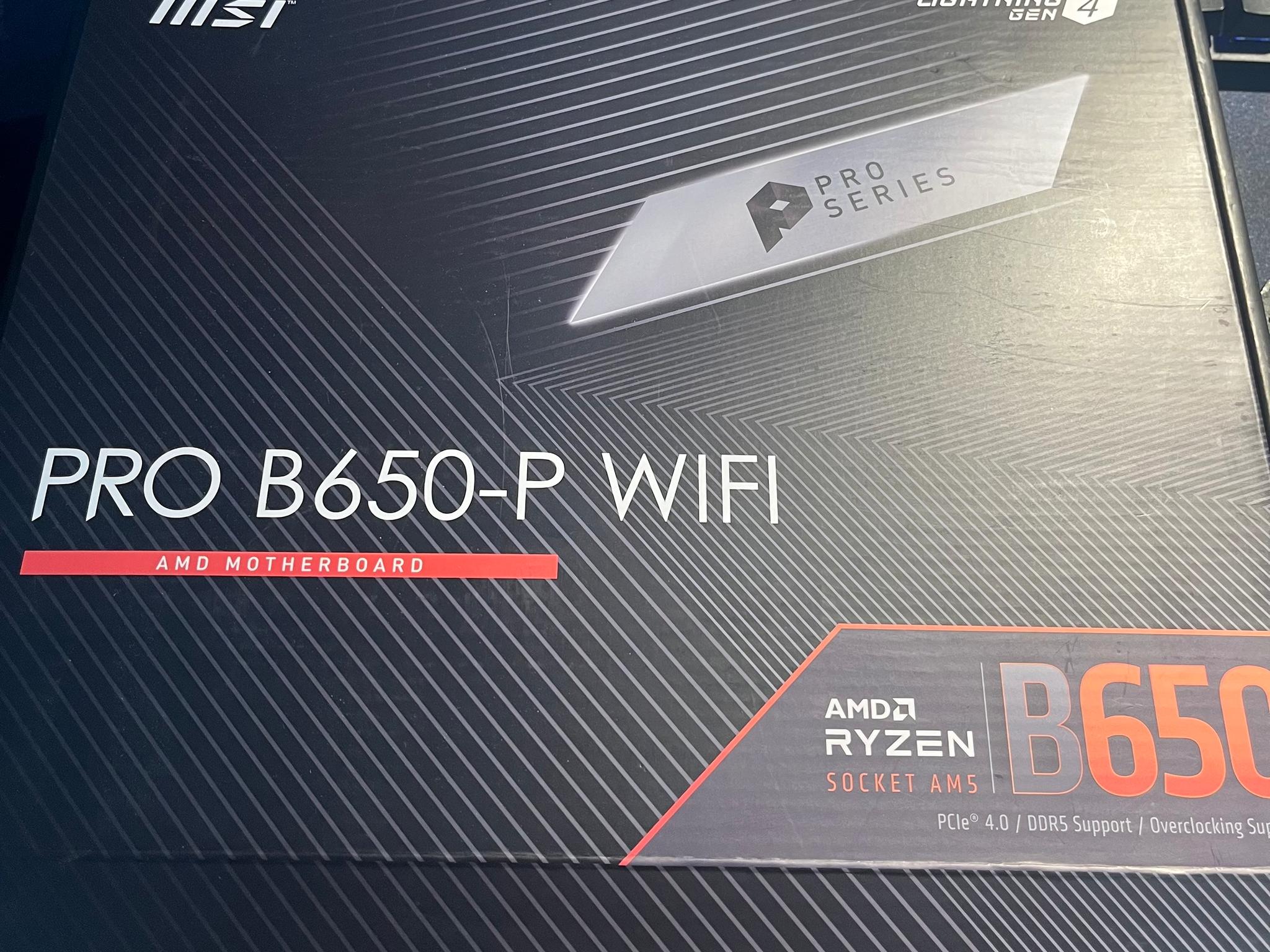 Msi pro b650-p motherboard Atx