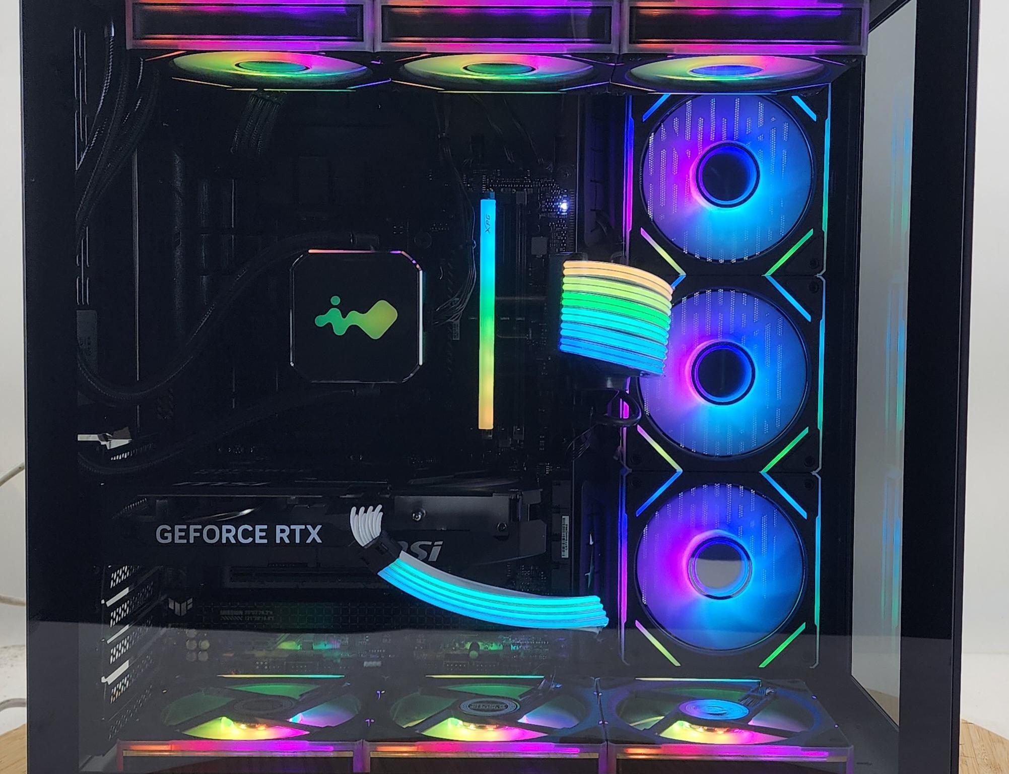 Gaming PC Ryzen 7 7800X3D 16GB RAM 2TB SSD RTX 5060 Ti 16GB Windows 11 Computer